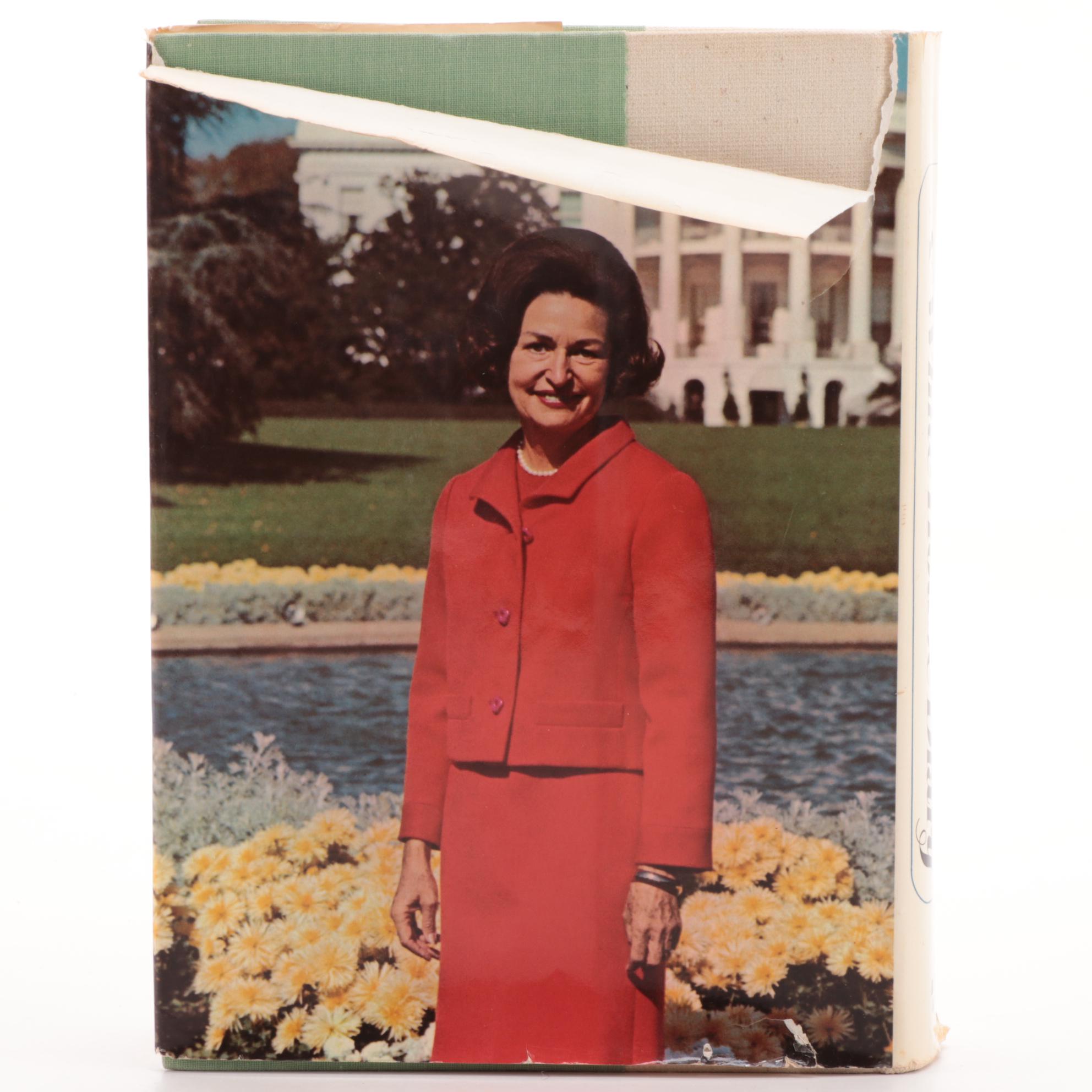 Signed First Edition "A White House Diary" by Lady Bird Johnson, 1970