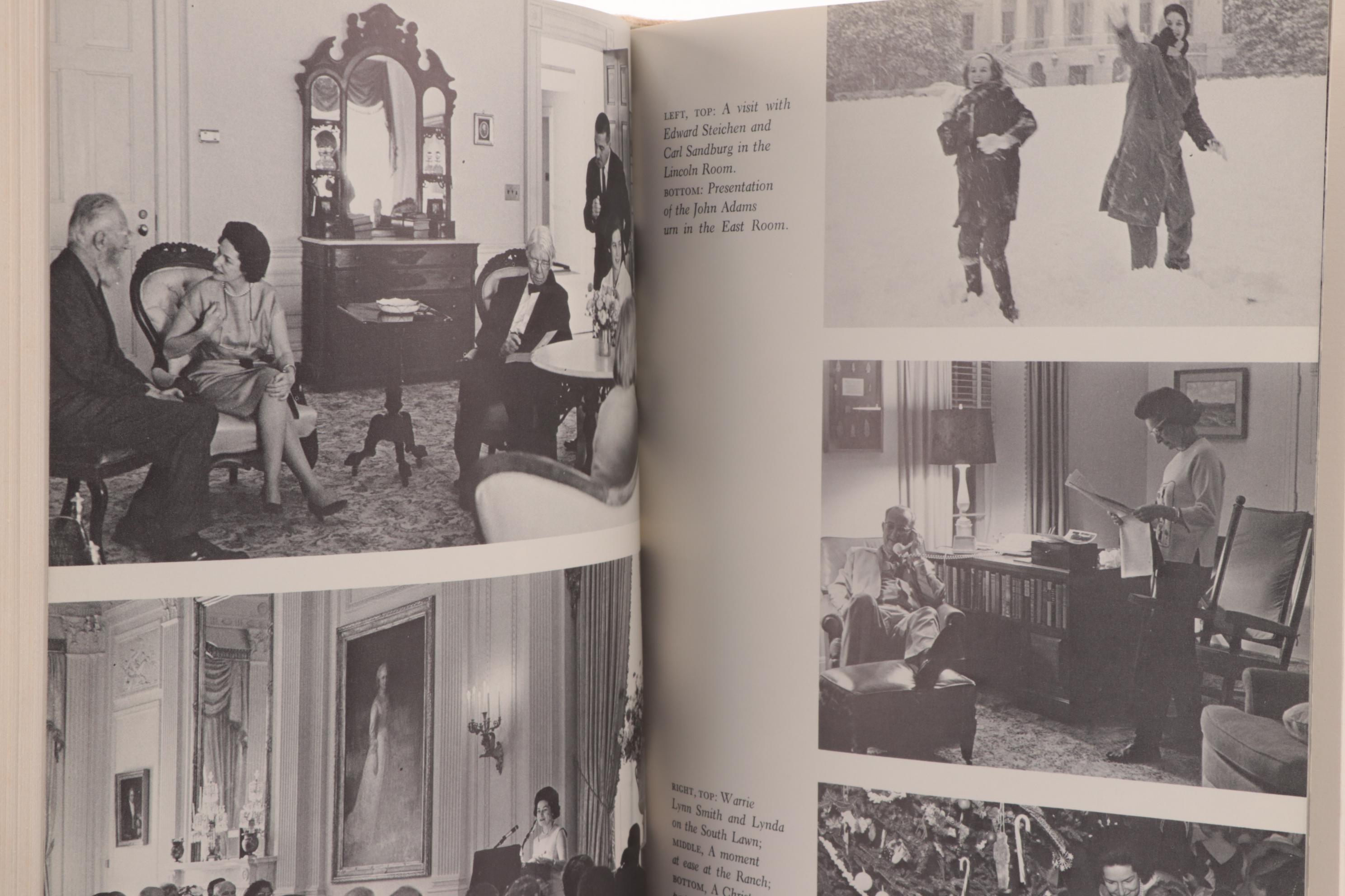 Signed First Edition "A White House Diary" by Lady Bird Johnson, 1970