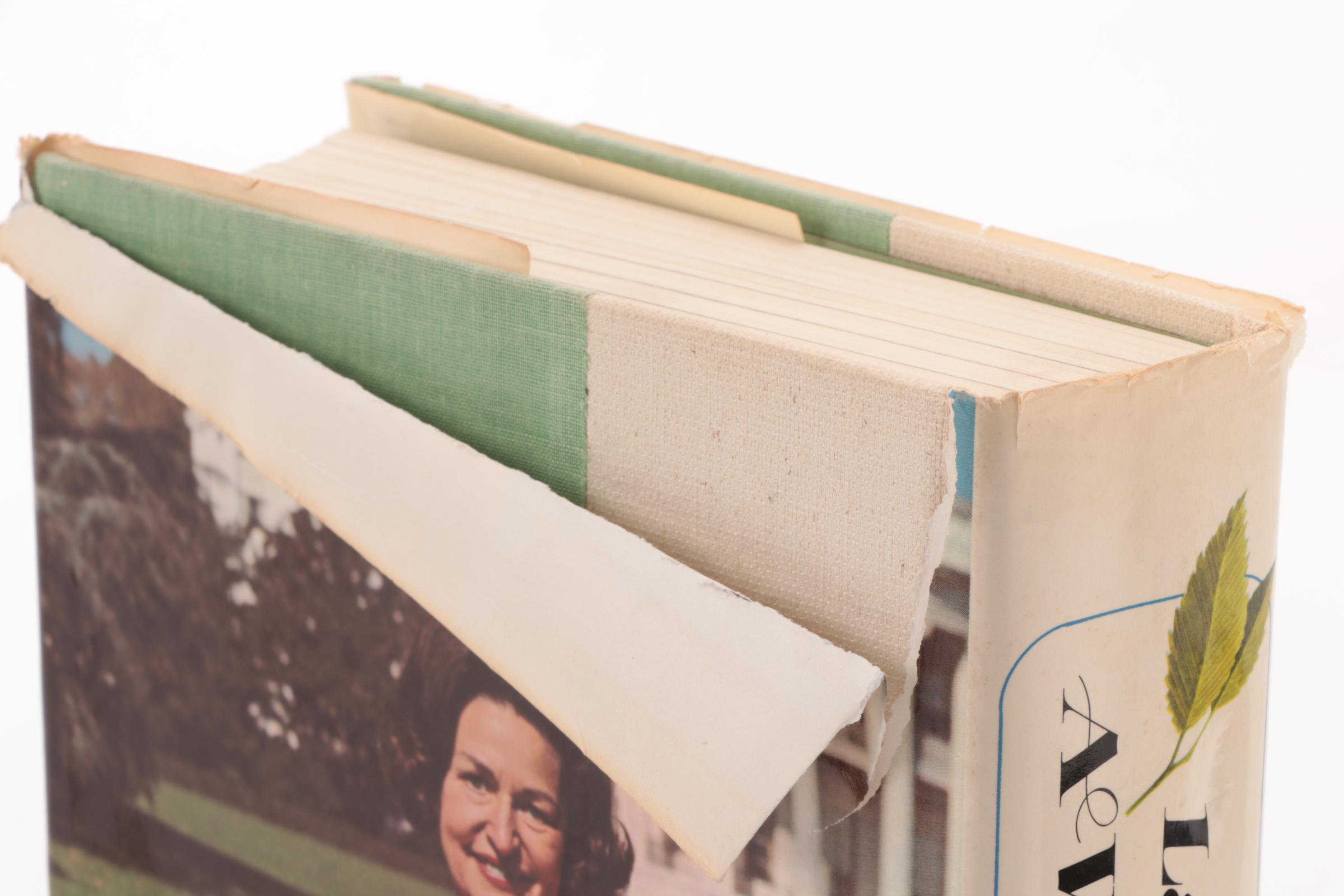 Signed First Edition "A White House Diary" by Lady Bird Johnson, 1970