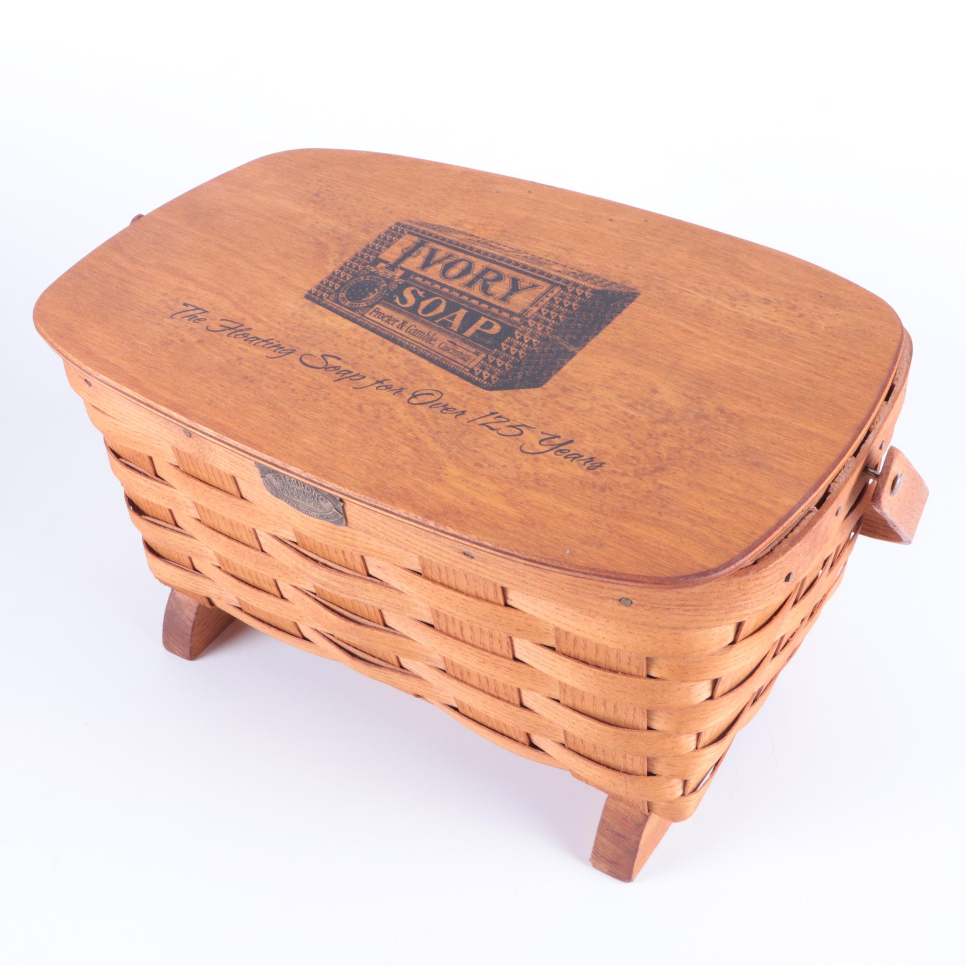 Procter & Gamble Dove Tailed Soap Box with Commemorative Basket and Box