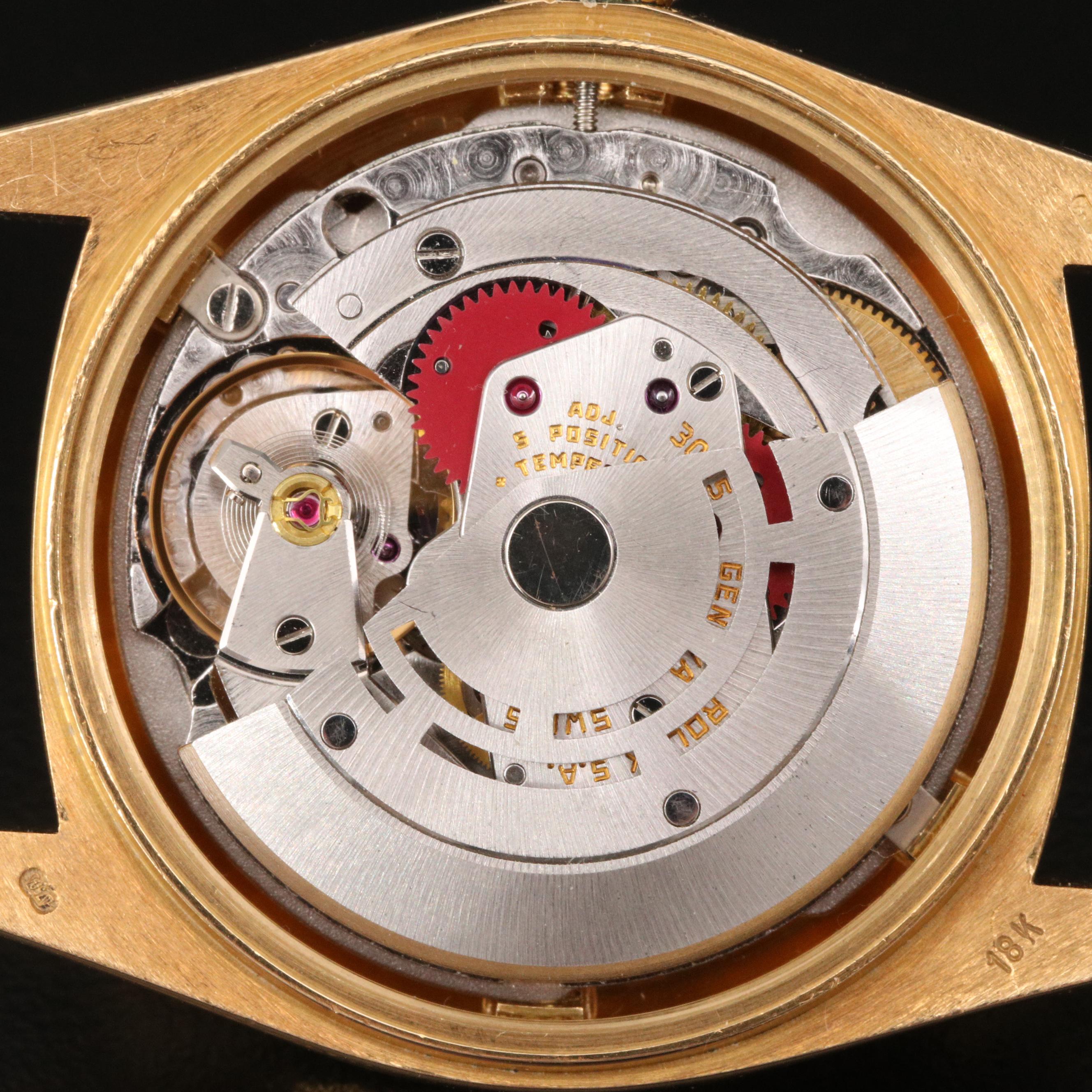 1982 Rolex Day-Date President 18K Yellow Gold Automatic Watch