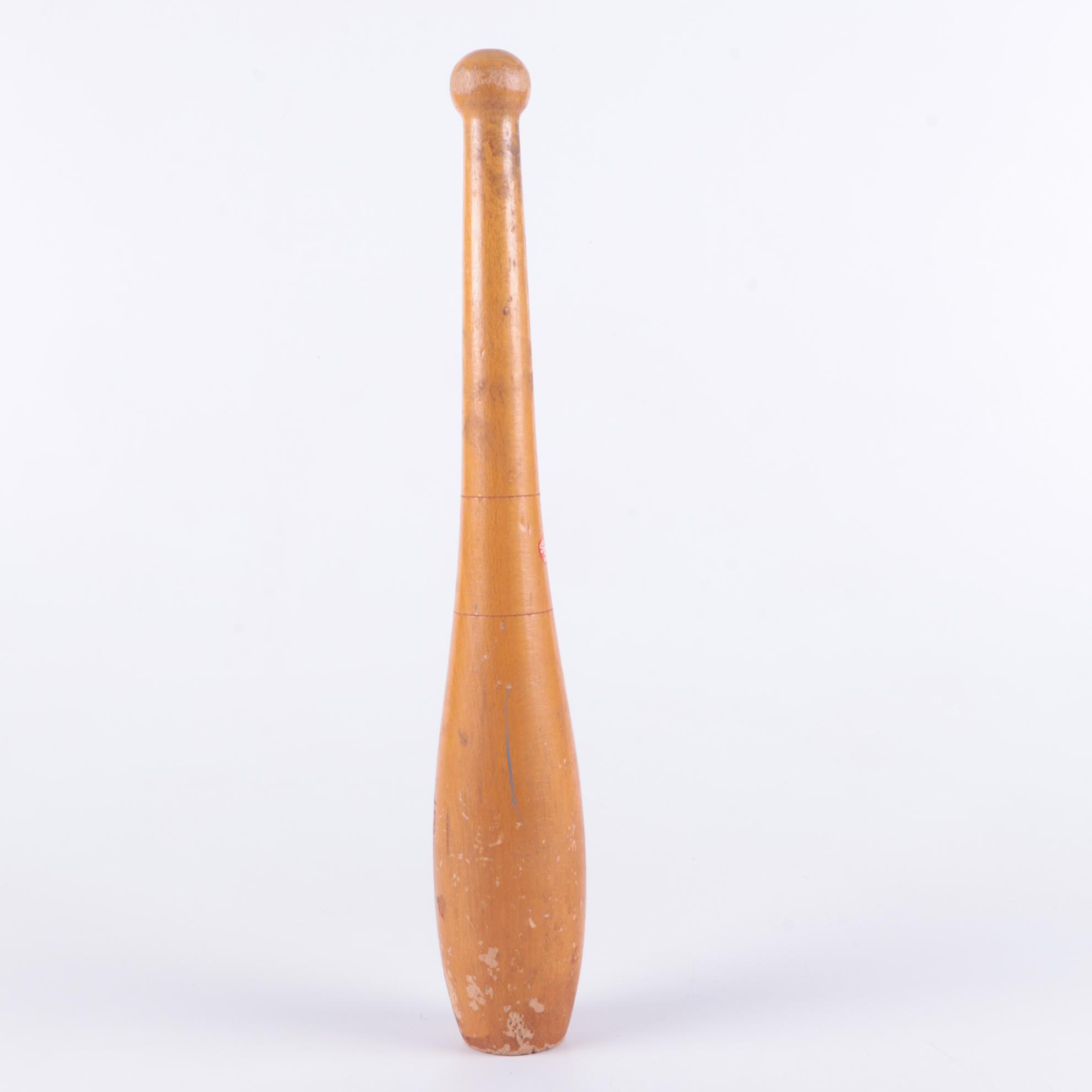 Sportscraft Belgium Wooden Juggling Clubs, circa 1940