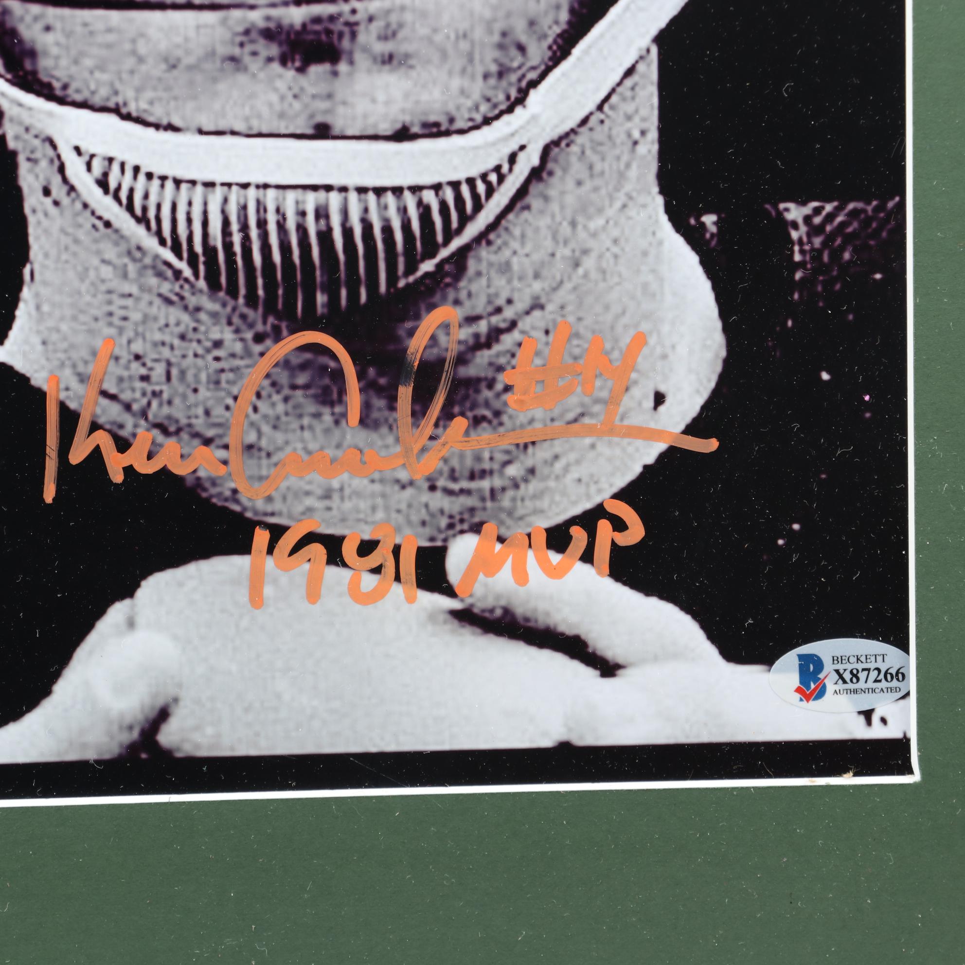 Pete Rose and Kenny Anderson Signed "Cincinnati's #14" Framed Photo Print, COA