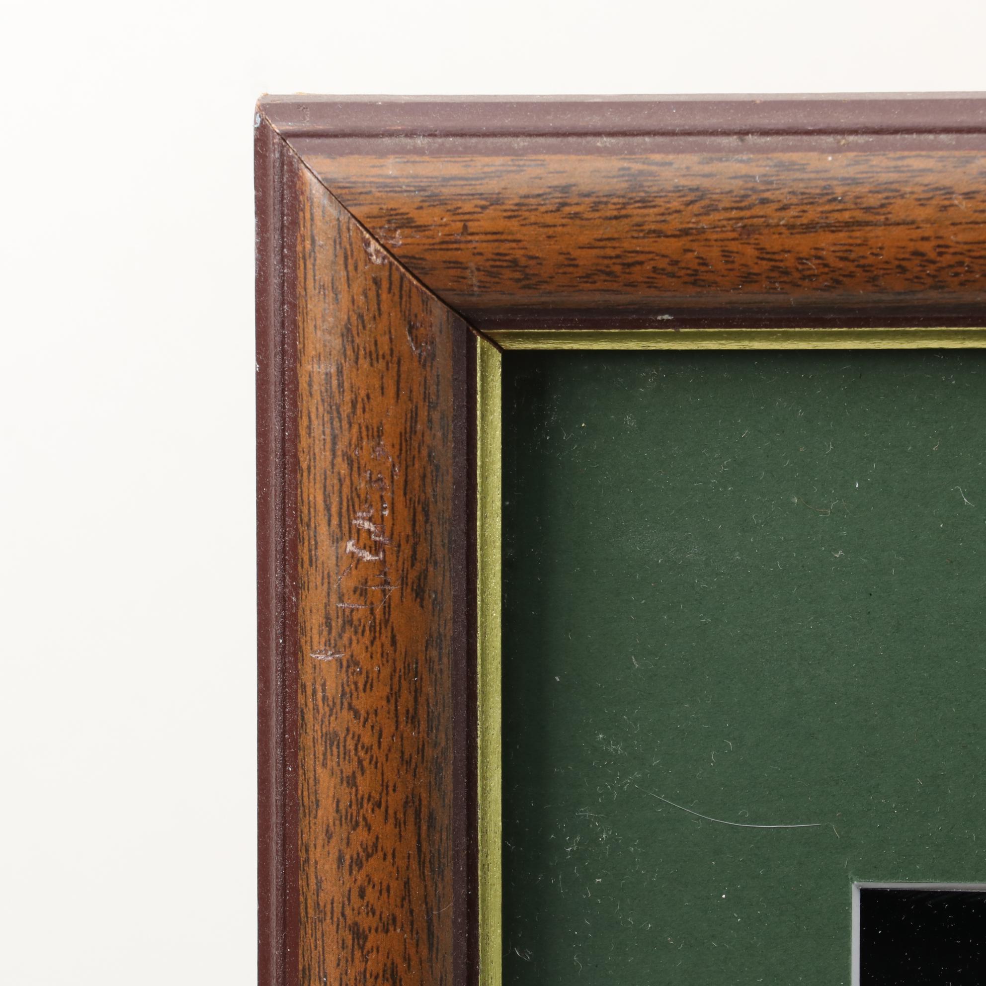 Pete Rose and Kenny Anderson Signed "Cincinnati's #14" Framed Photo Print, COA