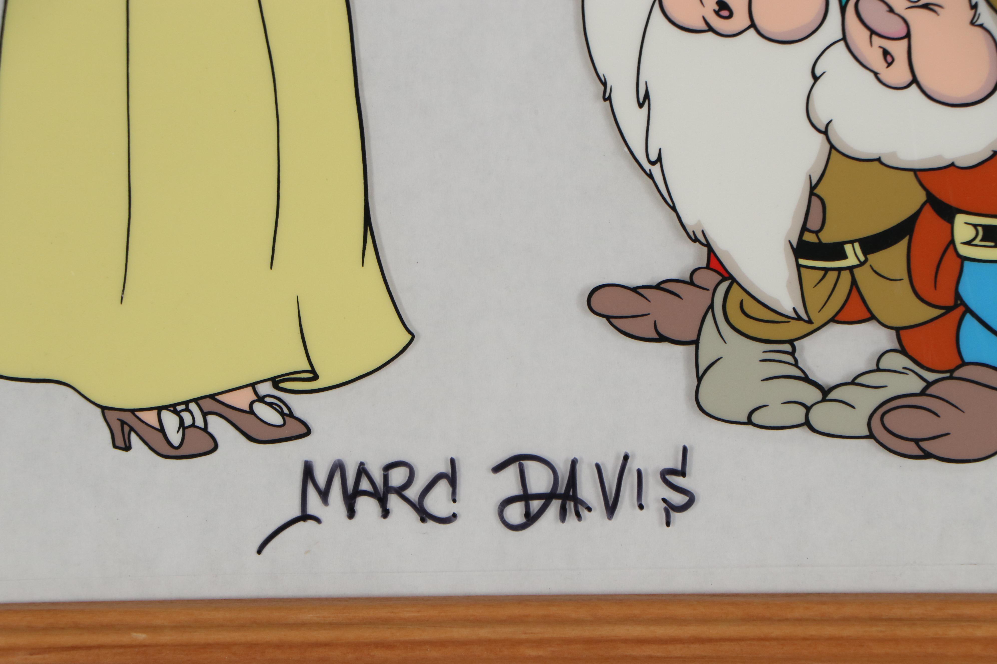 Disney "Snow White and the Seven Dwarfs" and "Lady and the Tramp" Sericels