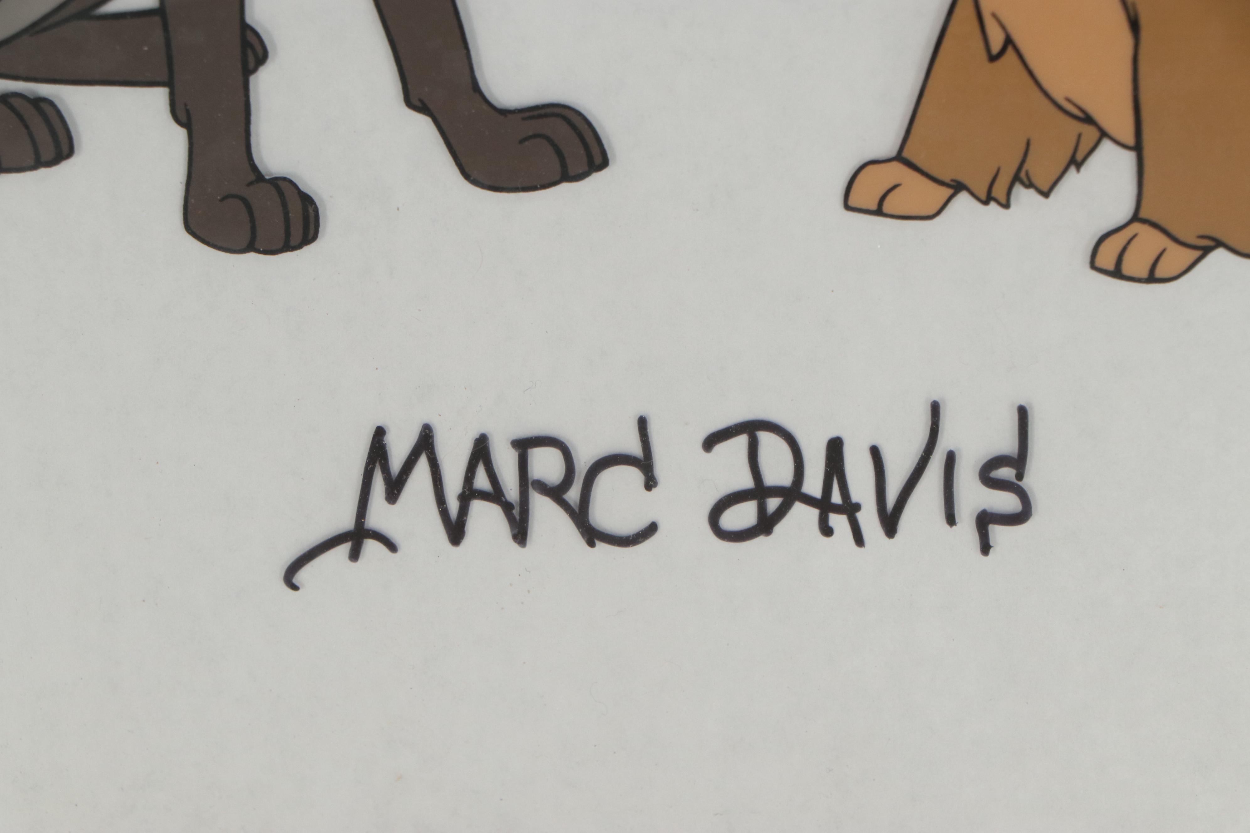 Disney "Snow White and the Seven Dwarfs" and "Lady and the Tramp" Sericels