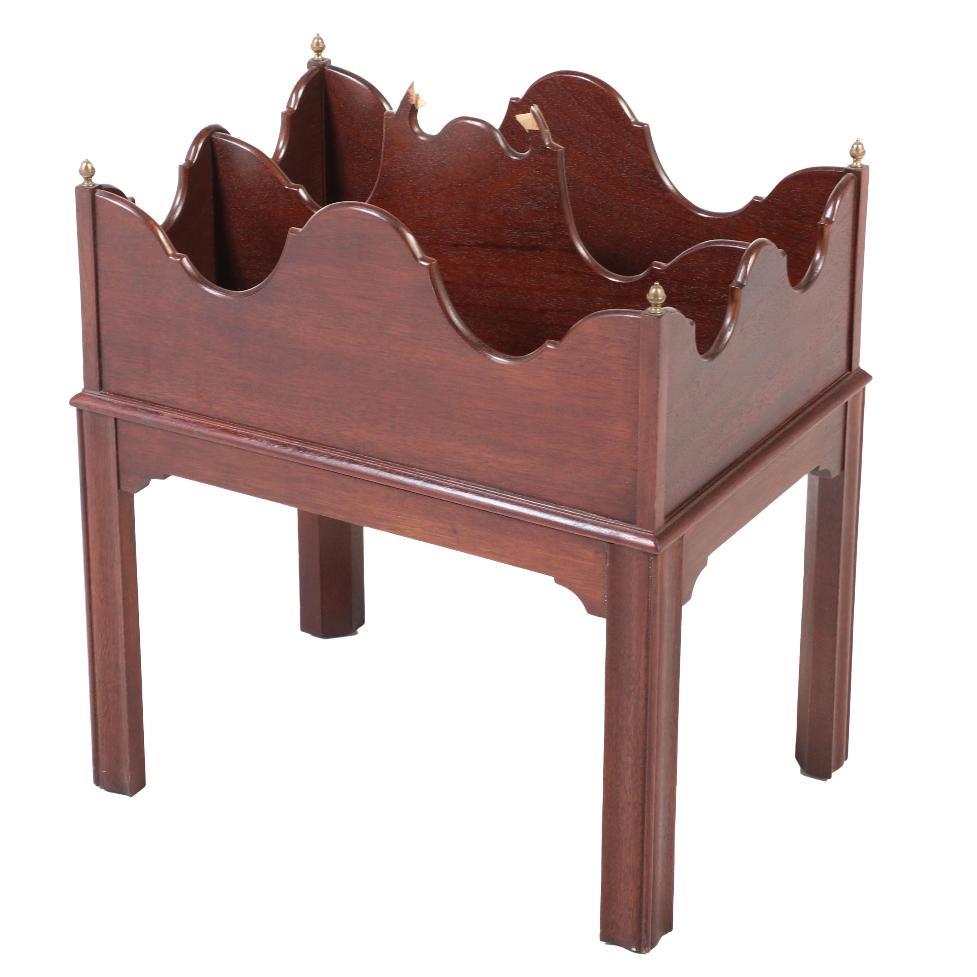 Hekman Furniture Co. George III Style Mahogany Canterbury