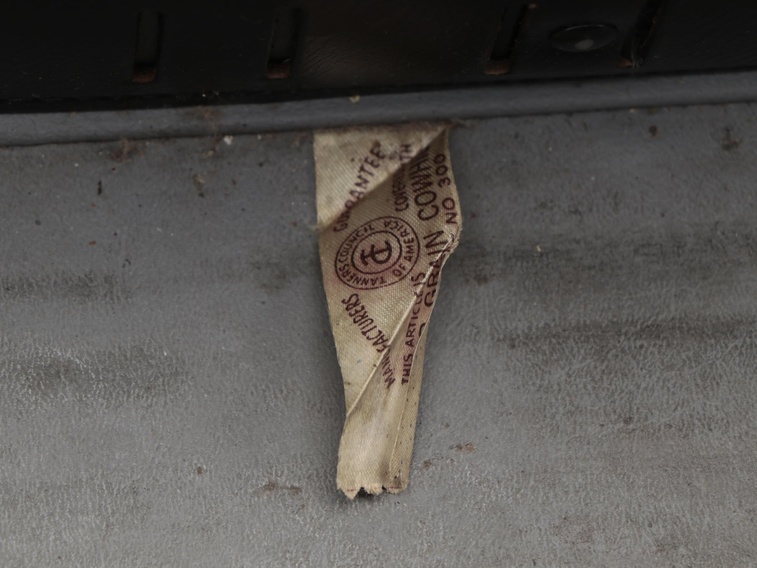 Schell Leather Company "Emdee" Doctor Bag in Top Grain Cowhide, Mid-20th Century