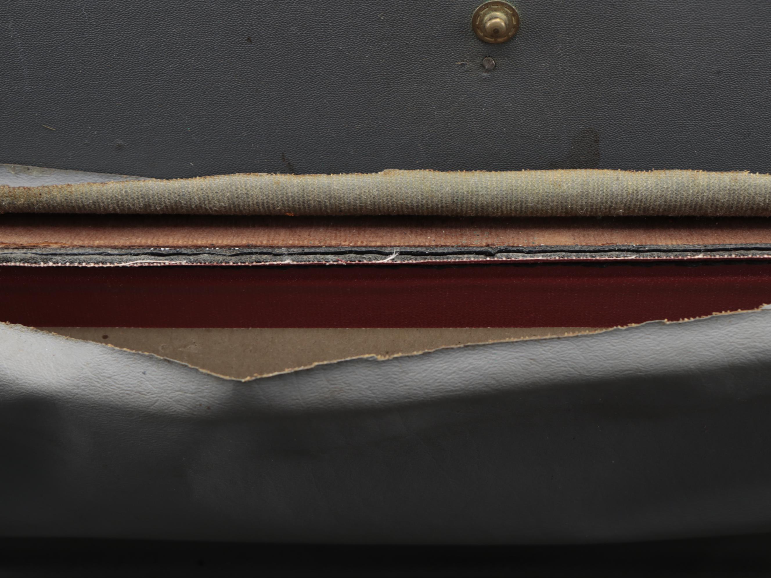 Schell Leather Company "Emdee" Doctor Bag in Top Grain Cowhide, Mid-20th Century