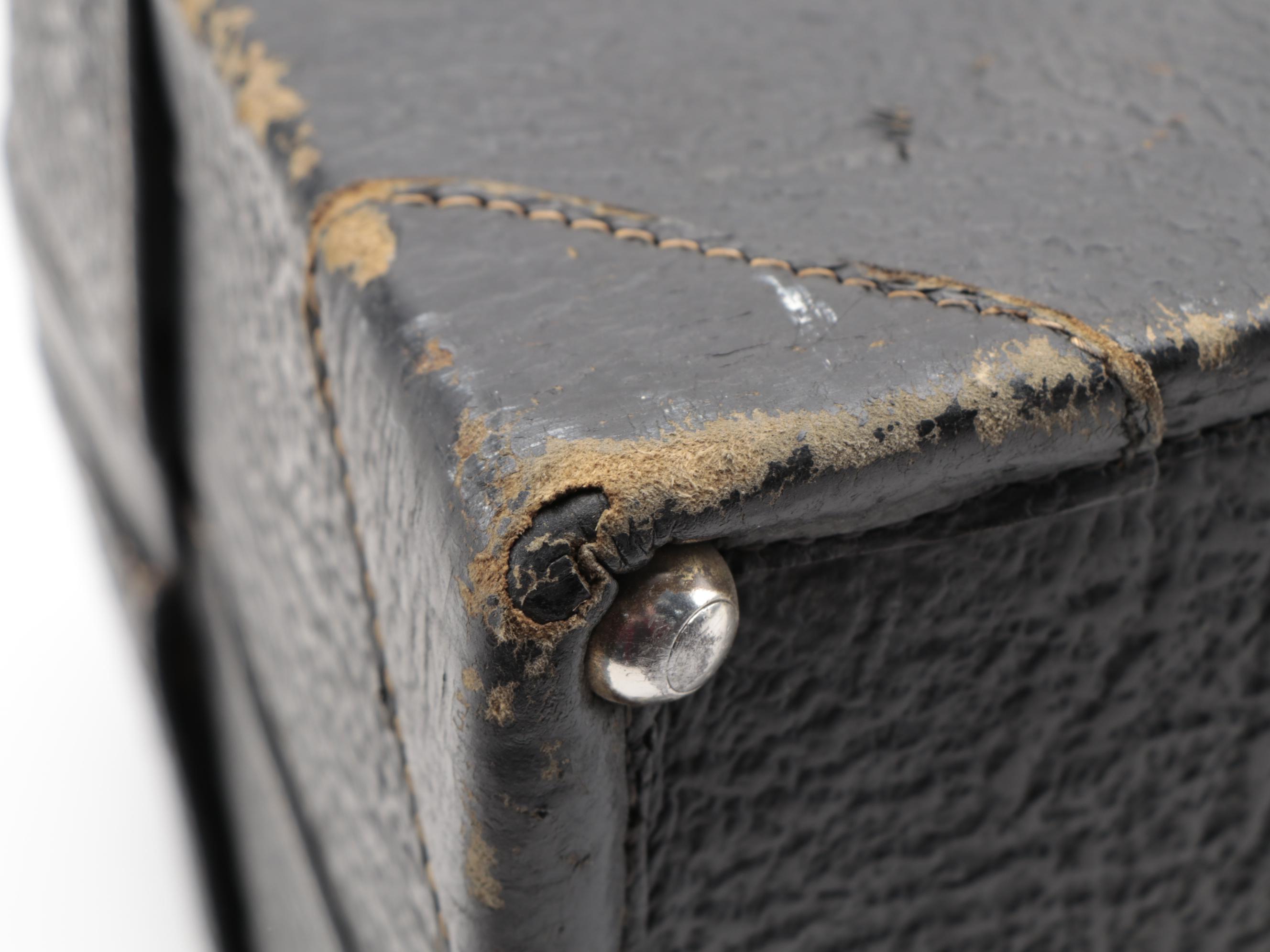 Schell Leather Company "Emdee" Doctor Bag in Top Grain Cowhide, Mid-20th Century