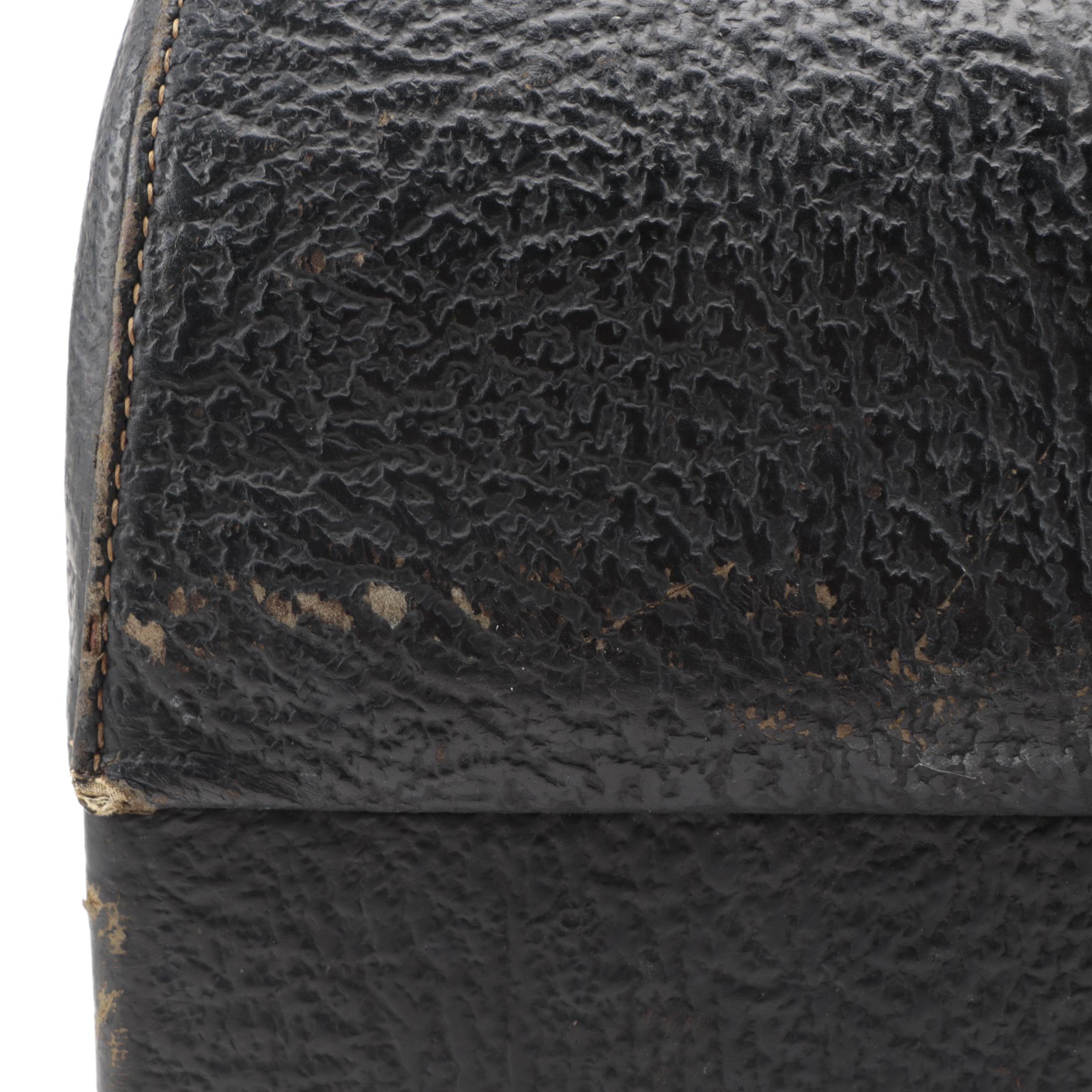 Schell Leather Company "Emdee" Doctor Bag in Top Grain Cowhide, Mid-20th Century