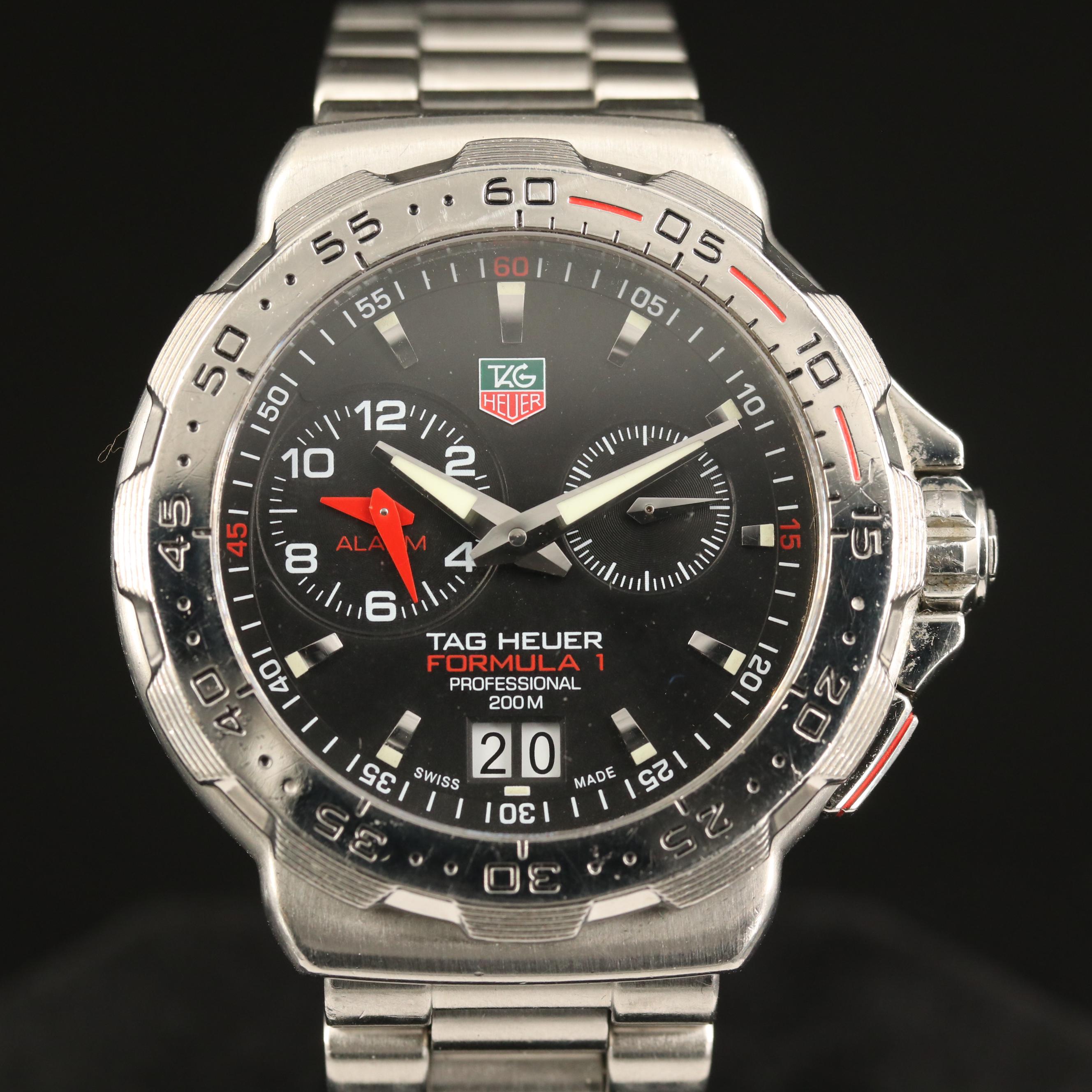 TAG Heuer Formula 1 Watch with Alarm