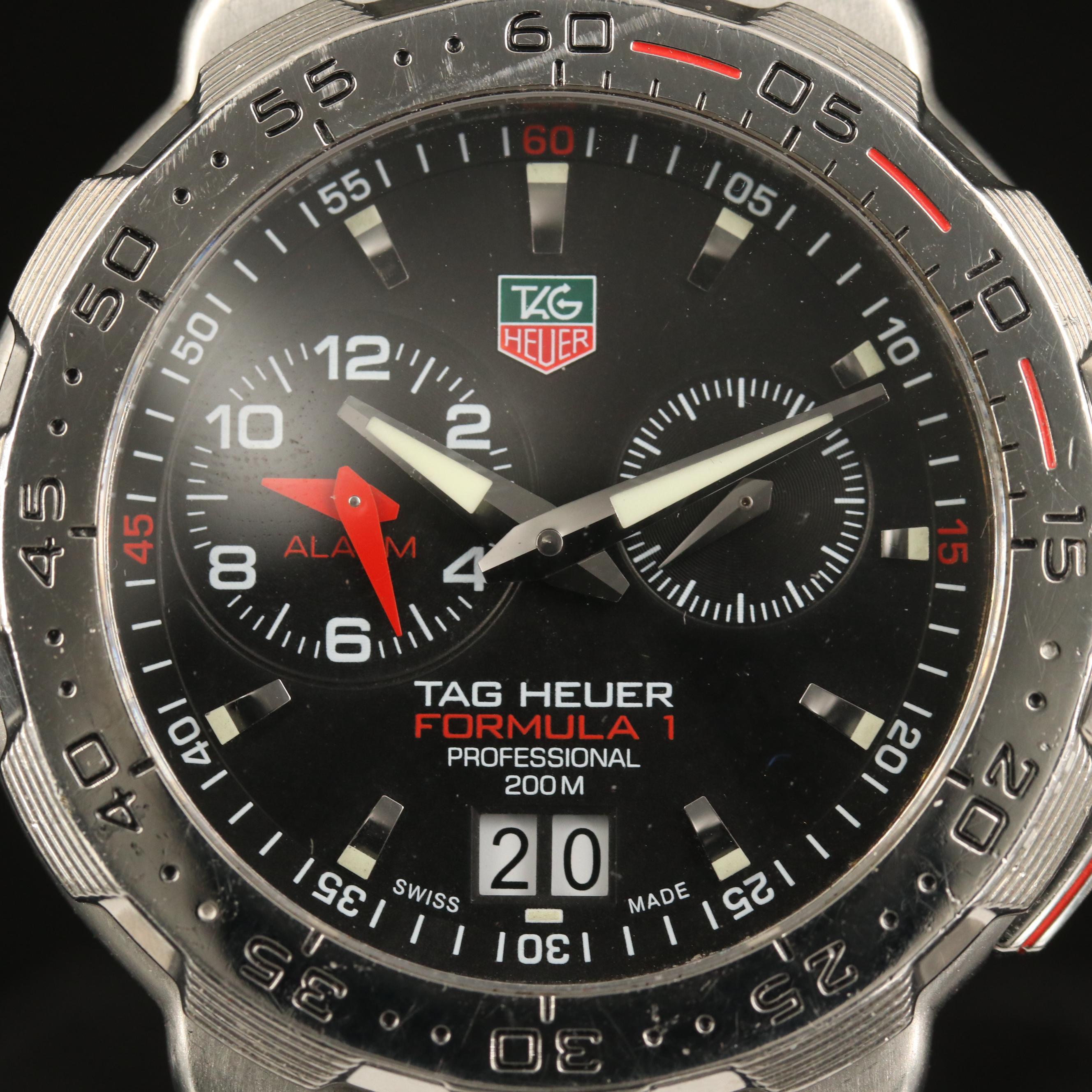 TAG Heuer Formula 1 Watch with Alarm