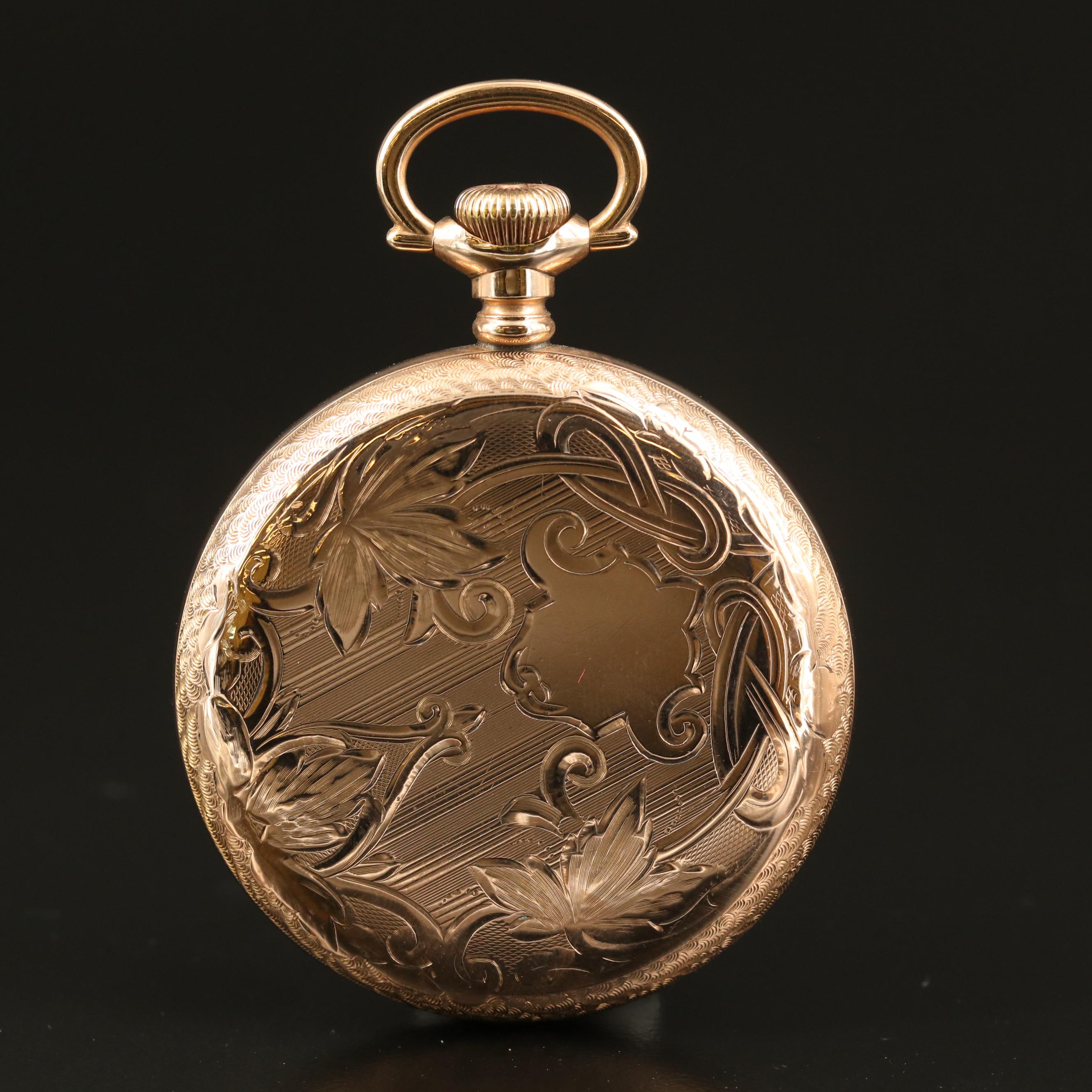 1918 Waltham Railroad Grade Pocket Watch