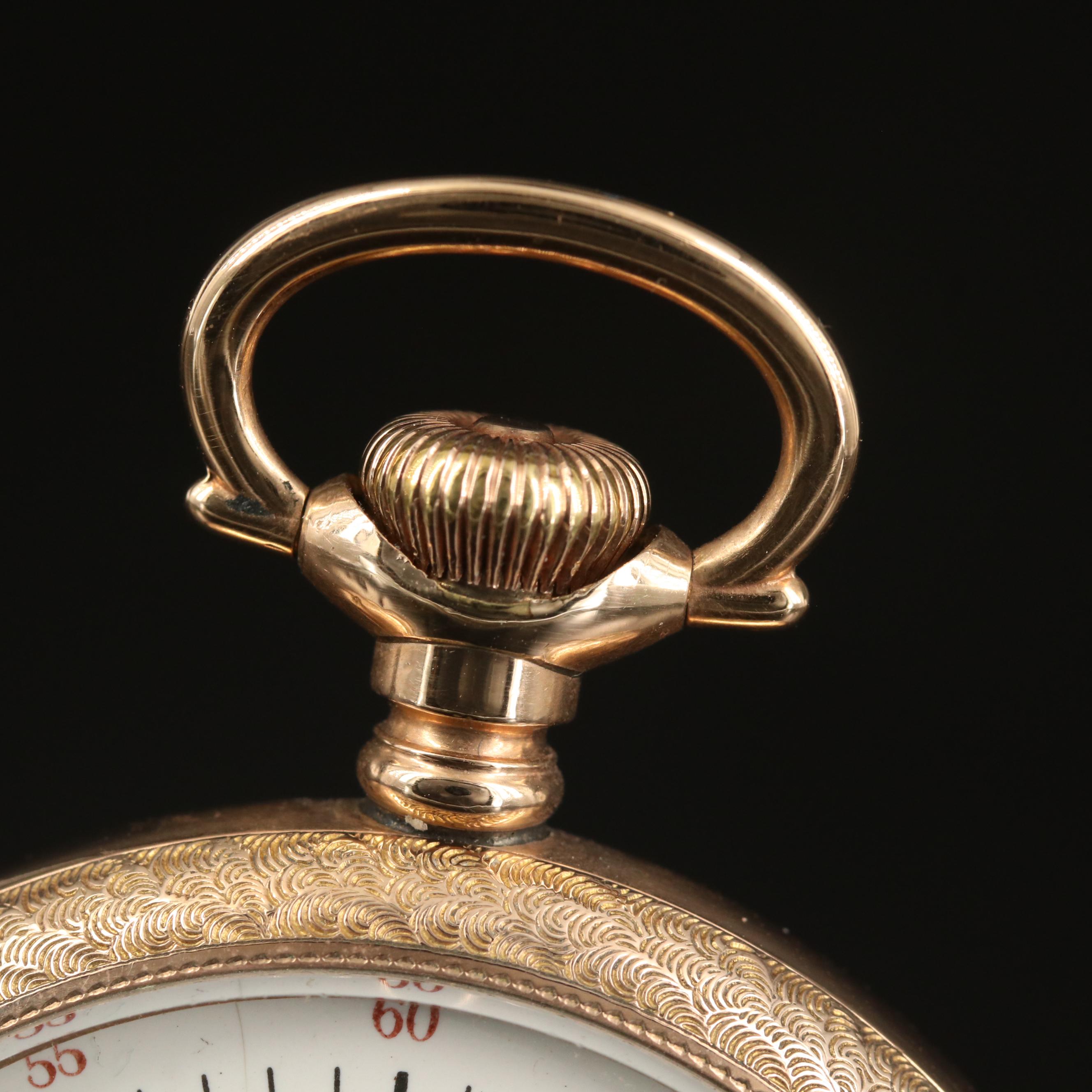 1918 Waltham Railroad Grade Pocket Watch