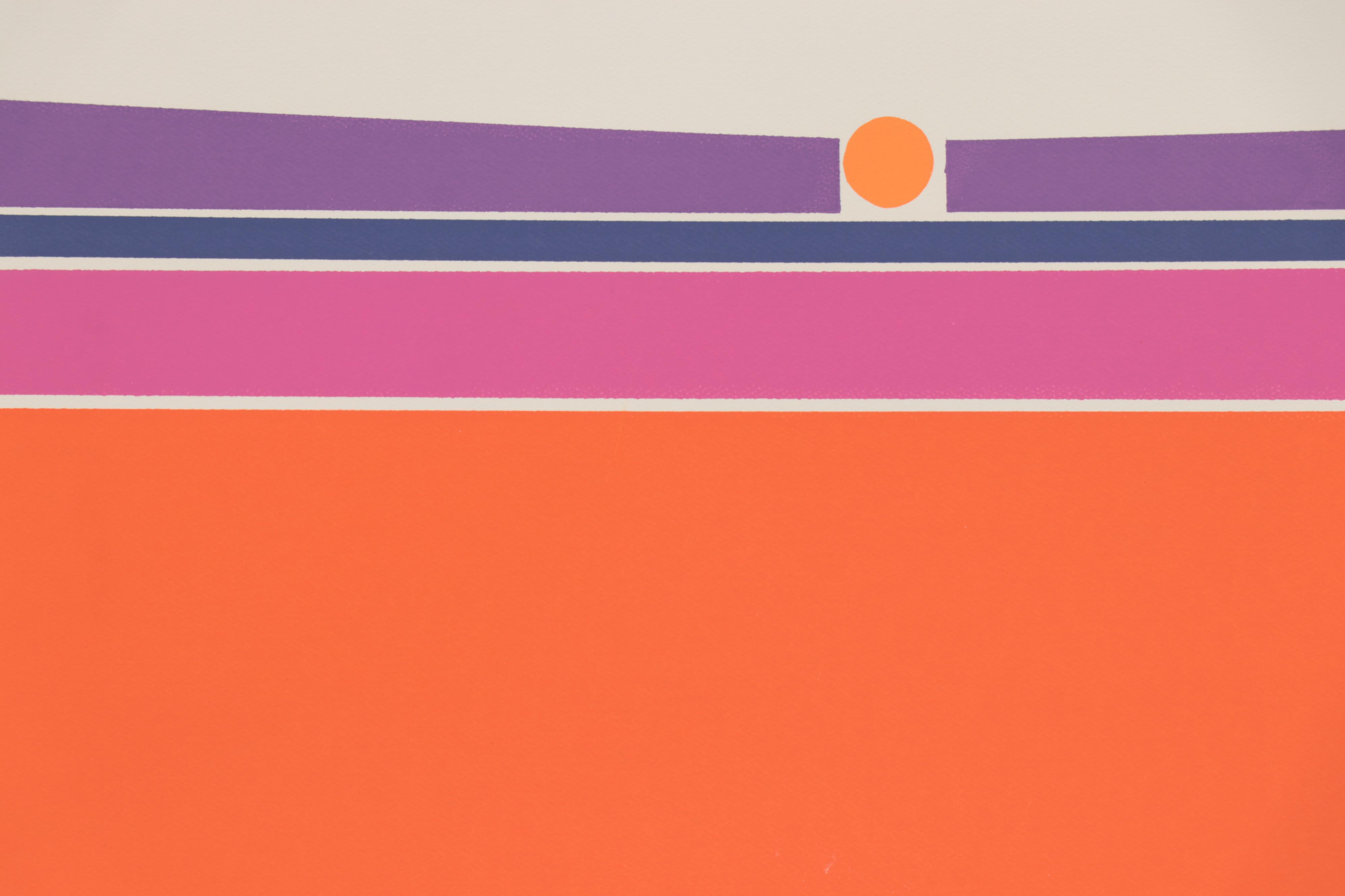 Calvin J. Libby Abstract and Floral Serigraphs