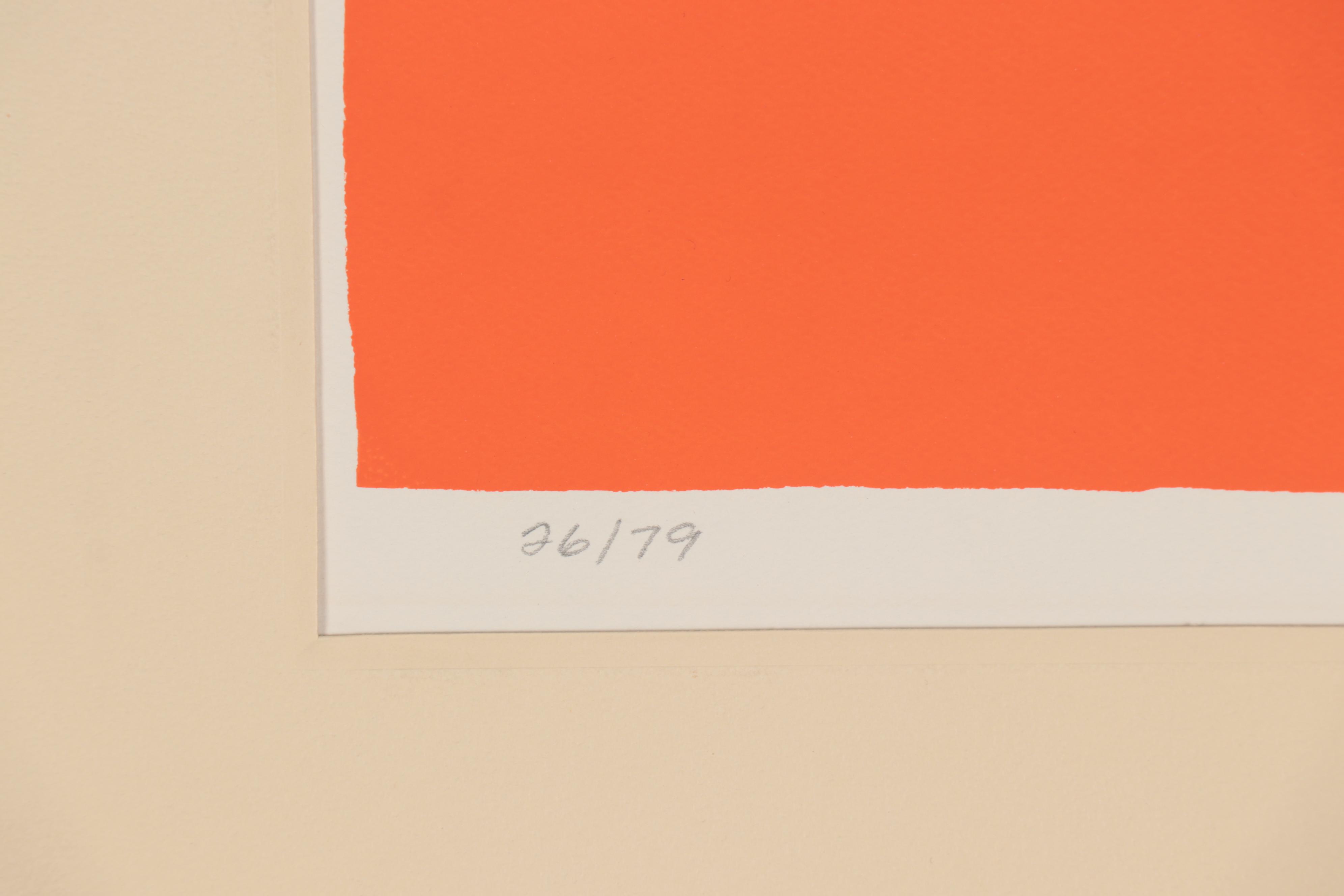 Calvin J. Libby Abstract and Floral Serigraphs