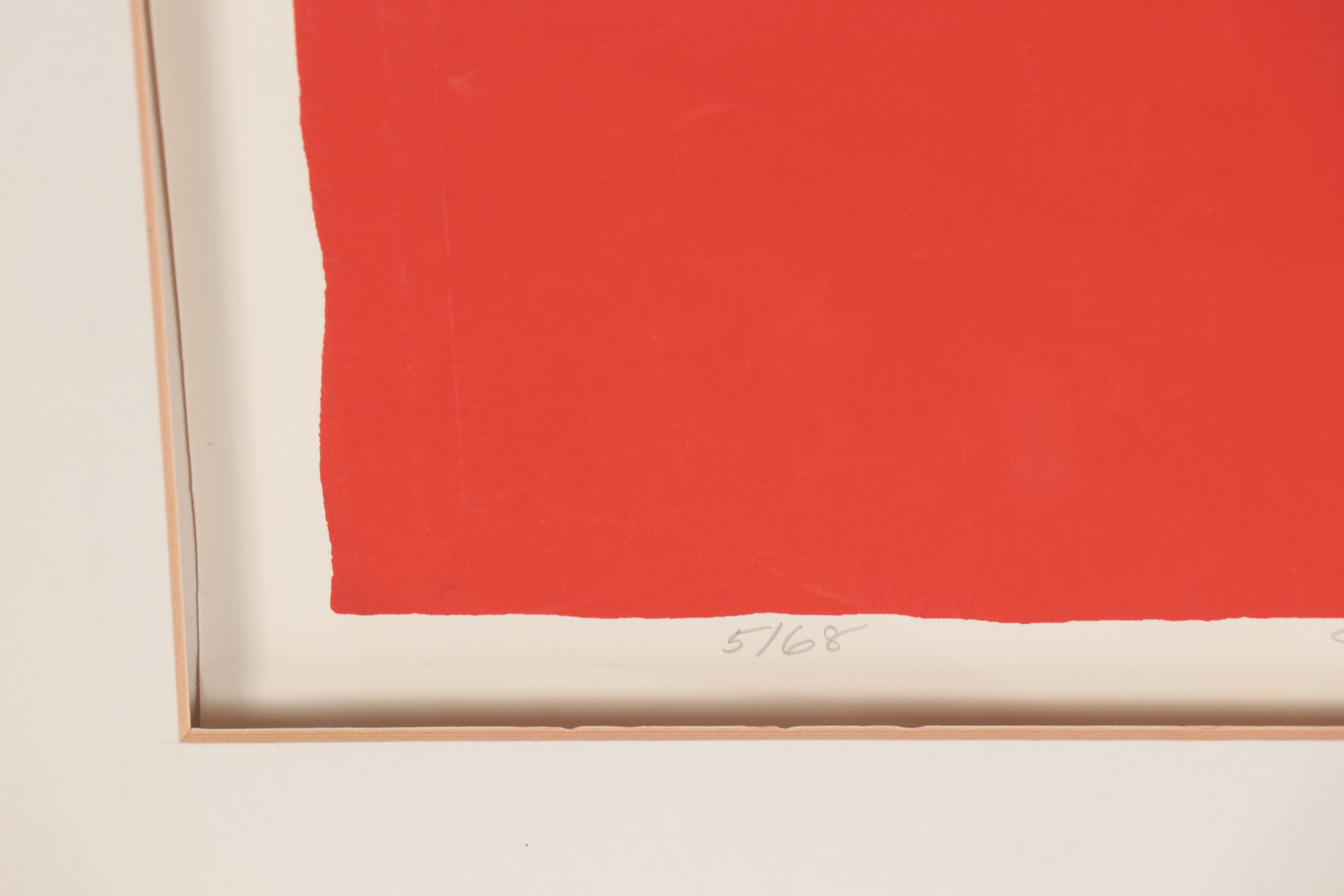 Calvin J. Libby Abstract and Floral Serigraphs