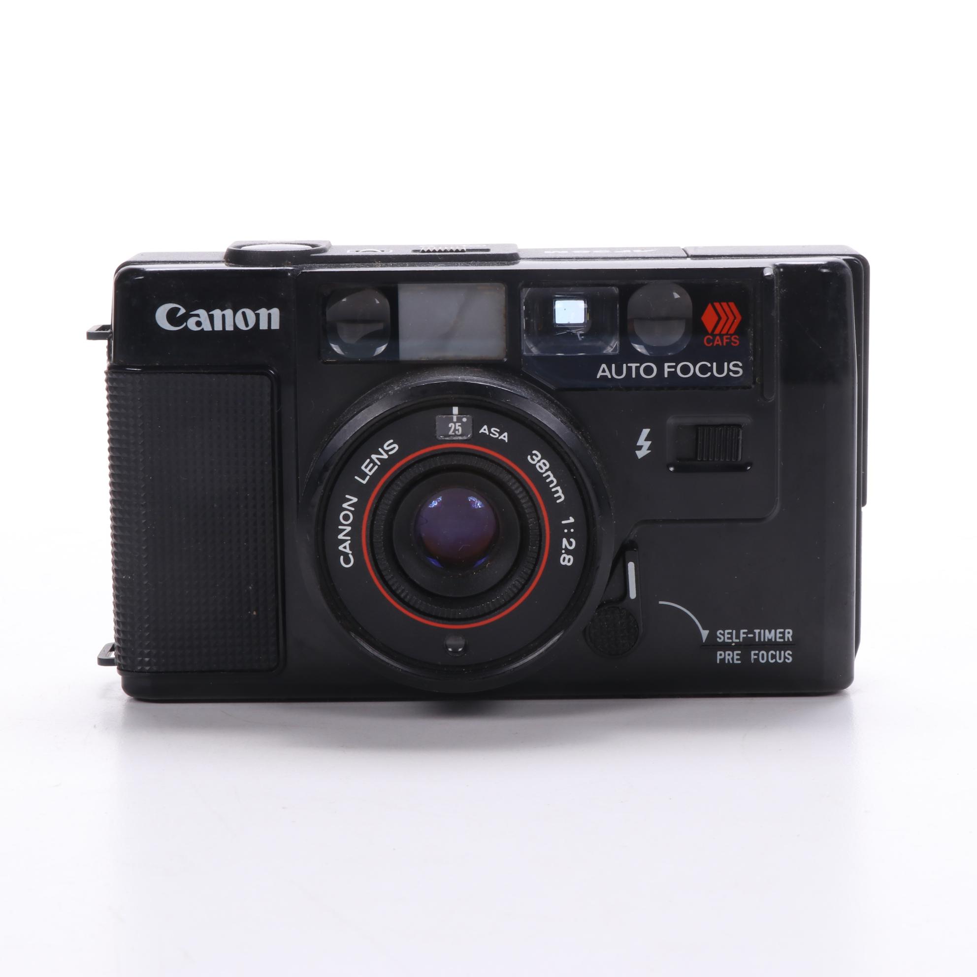 Three Canon Sure Shot "Autoboy AF35M"  Cameras