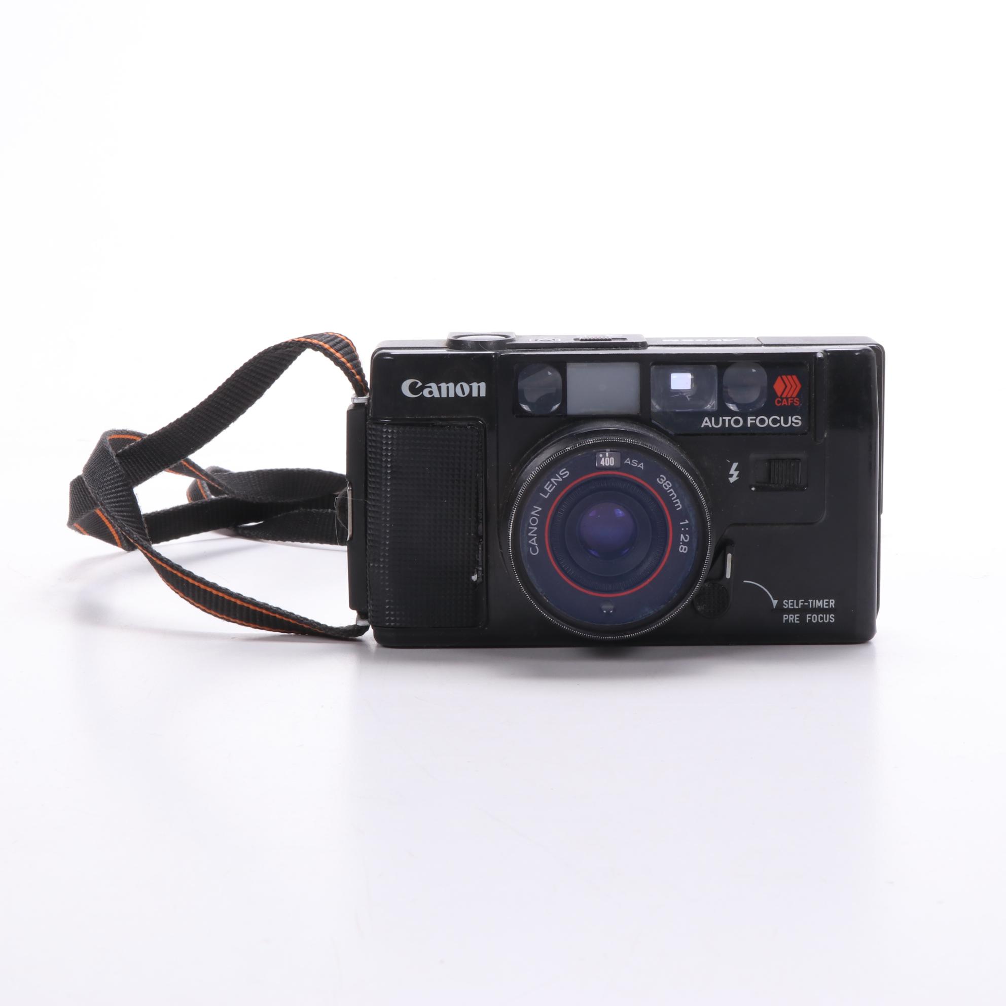 Three Canon Sure Shot "Autoboy AF35M"  Cameras