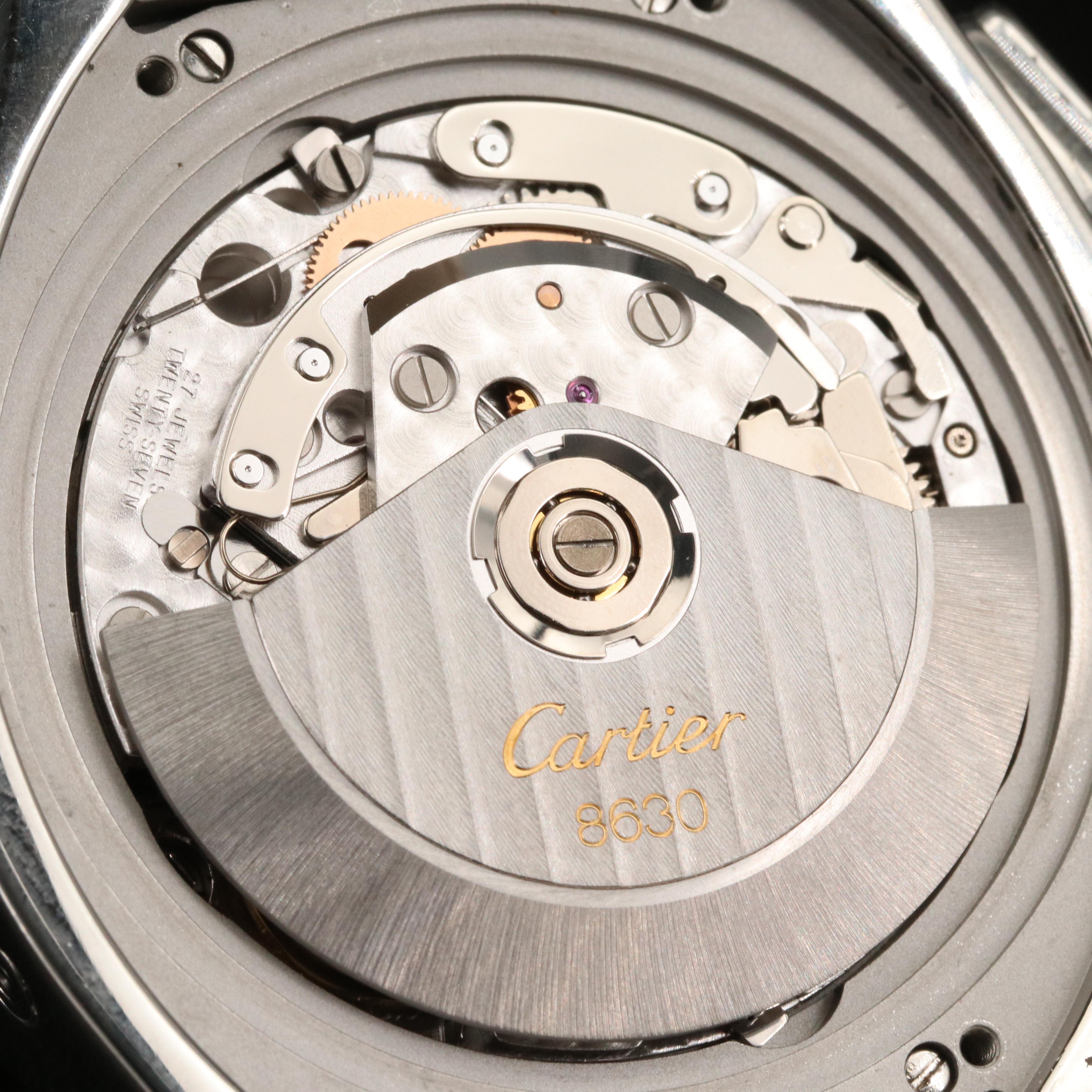 Cartier "Roadster" Chronograph Automatic Watch