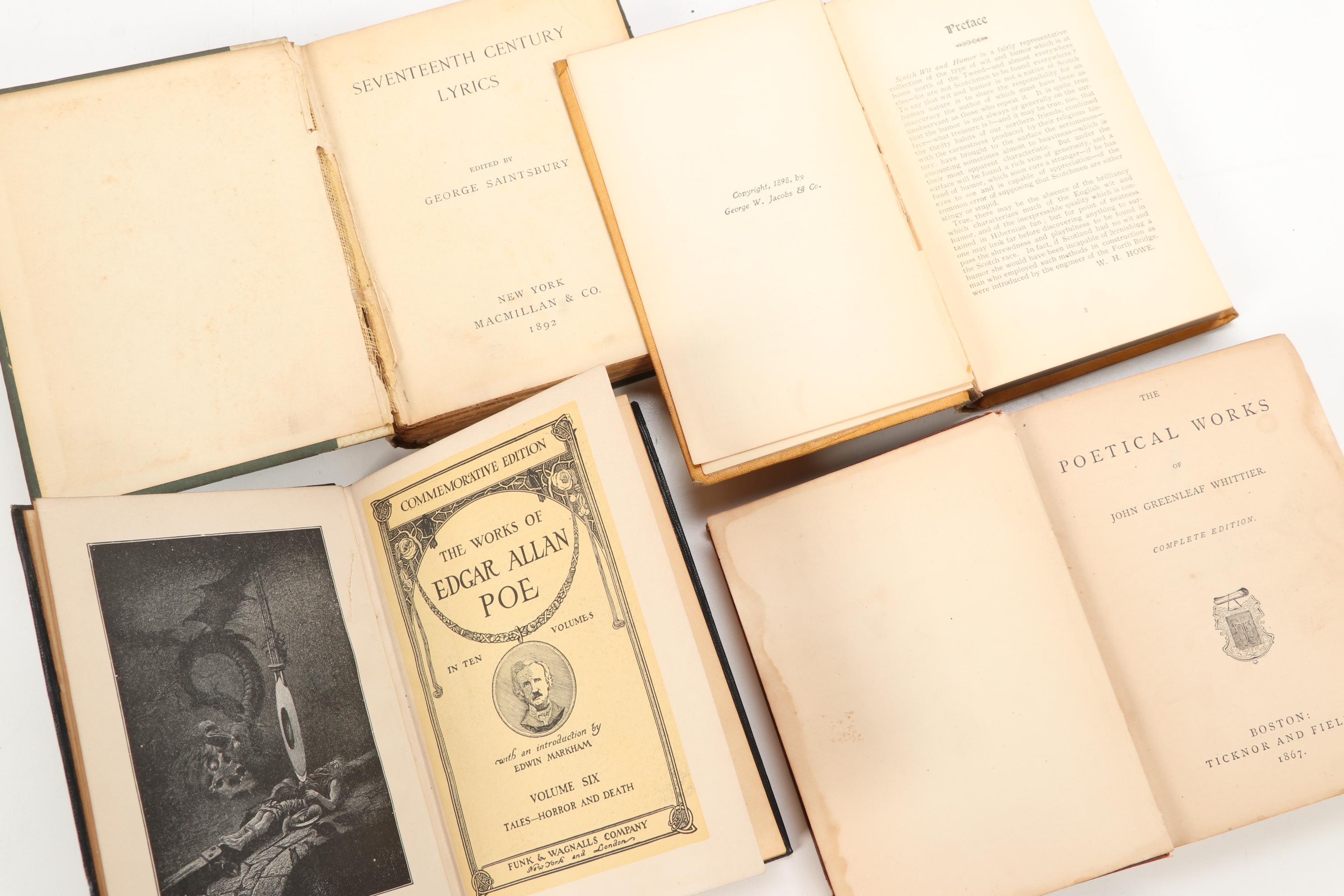 "The Poems of Oscar Wilde" and More Poetry and Short Story Books