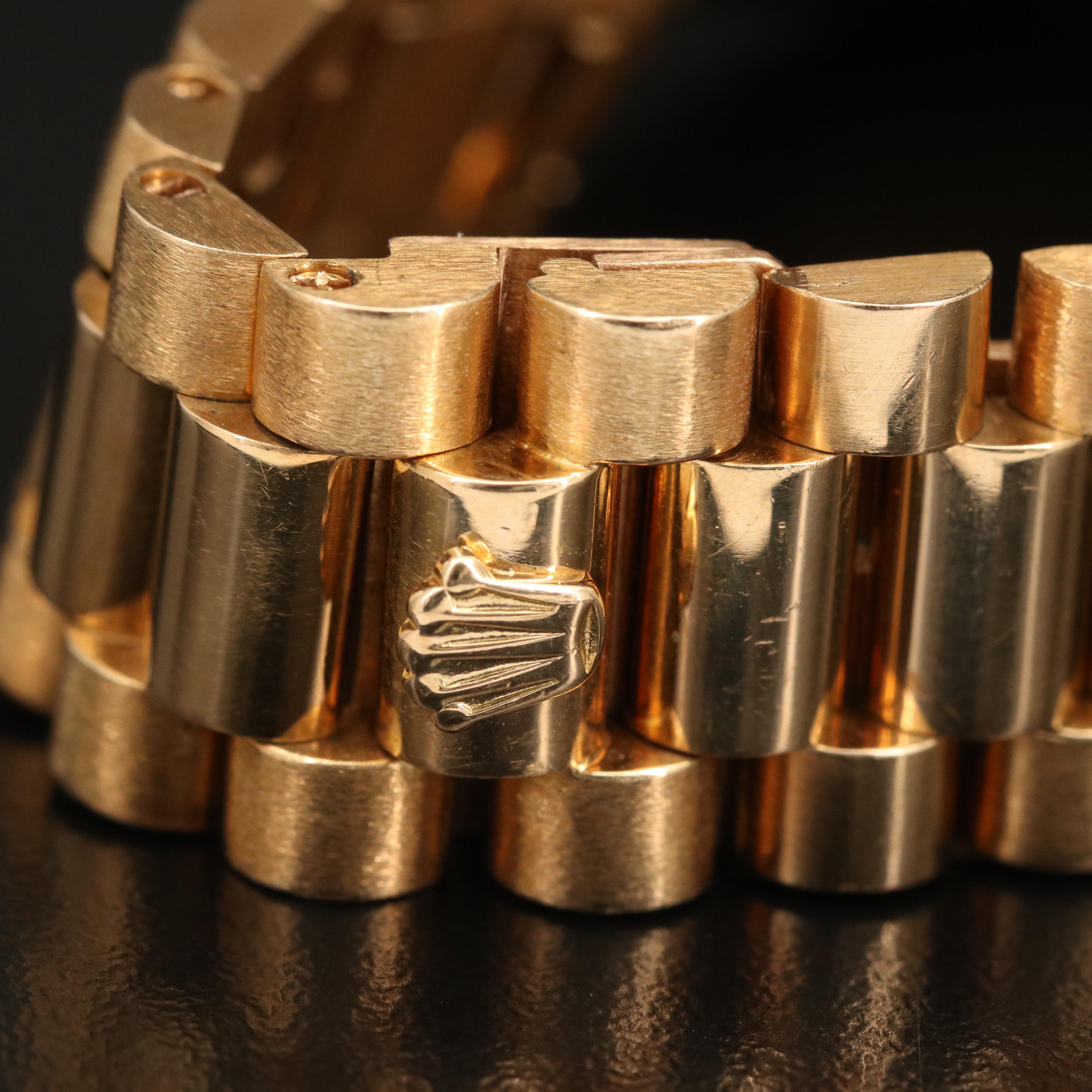 1982 Rolex Day-Date President 18K Yellow Gold Automatic Watch