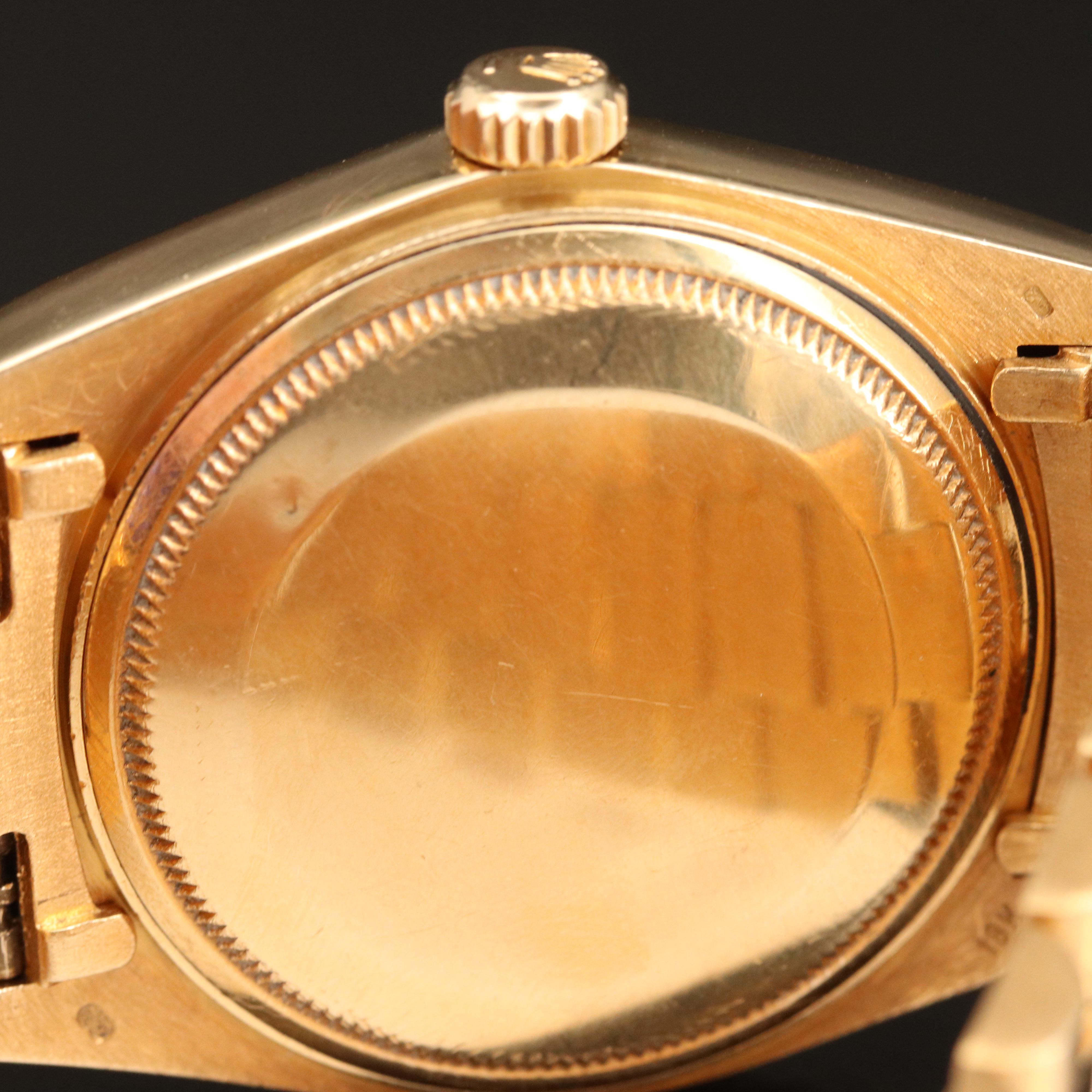 1982 Rolex Day-Date President 18K Yellow Gold Automatic Watch