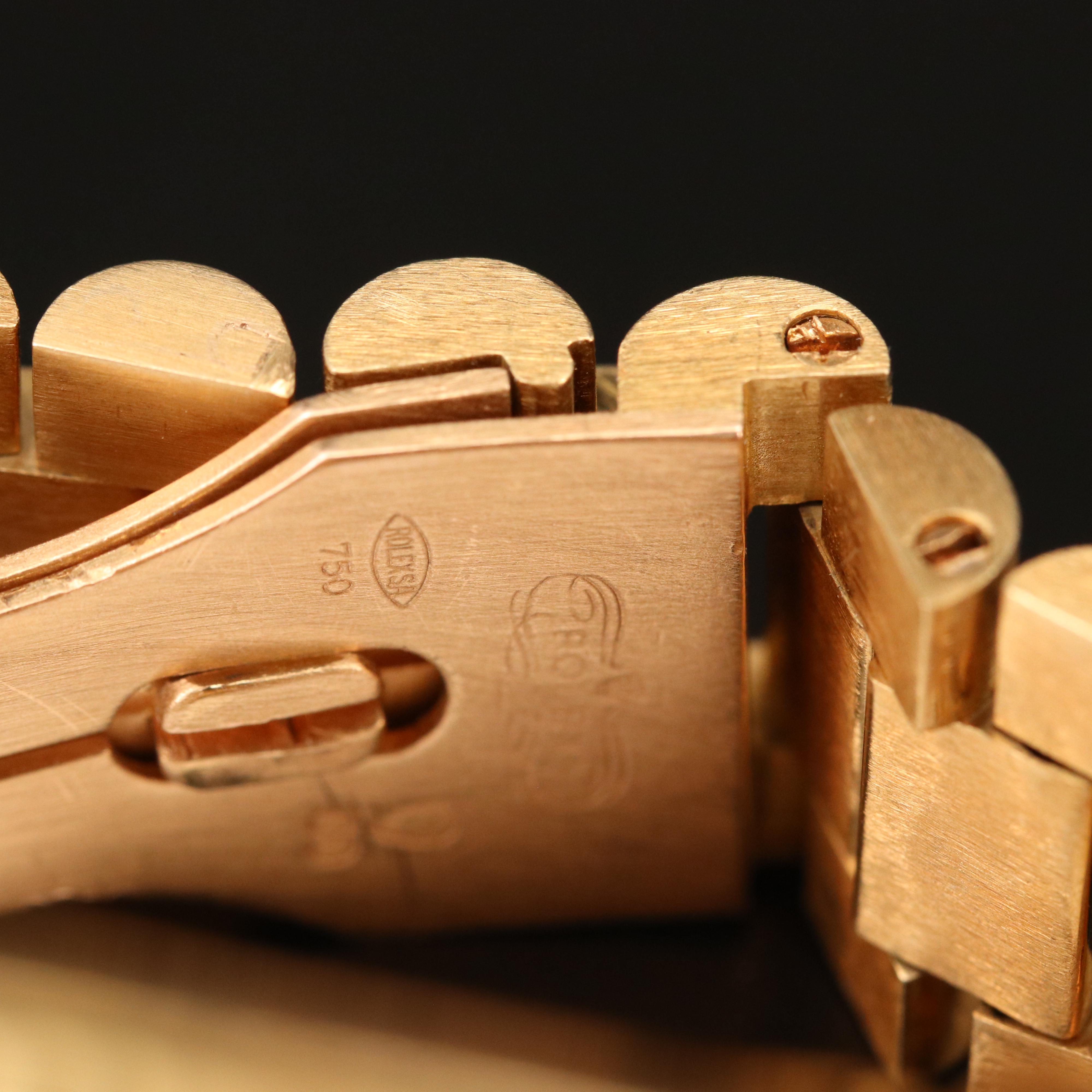 1982 Rolex Day-Date President 18K Yellow Gold Automatic Watch