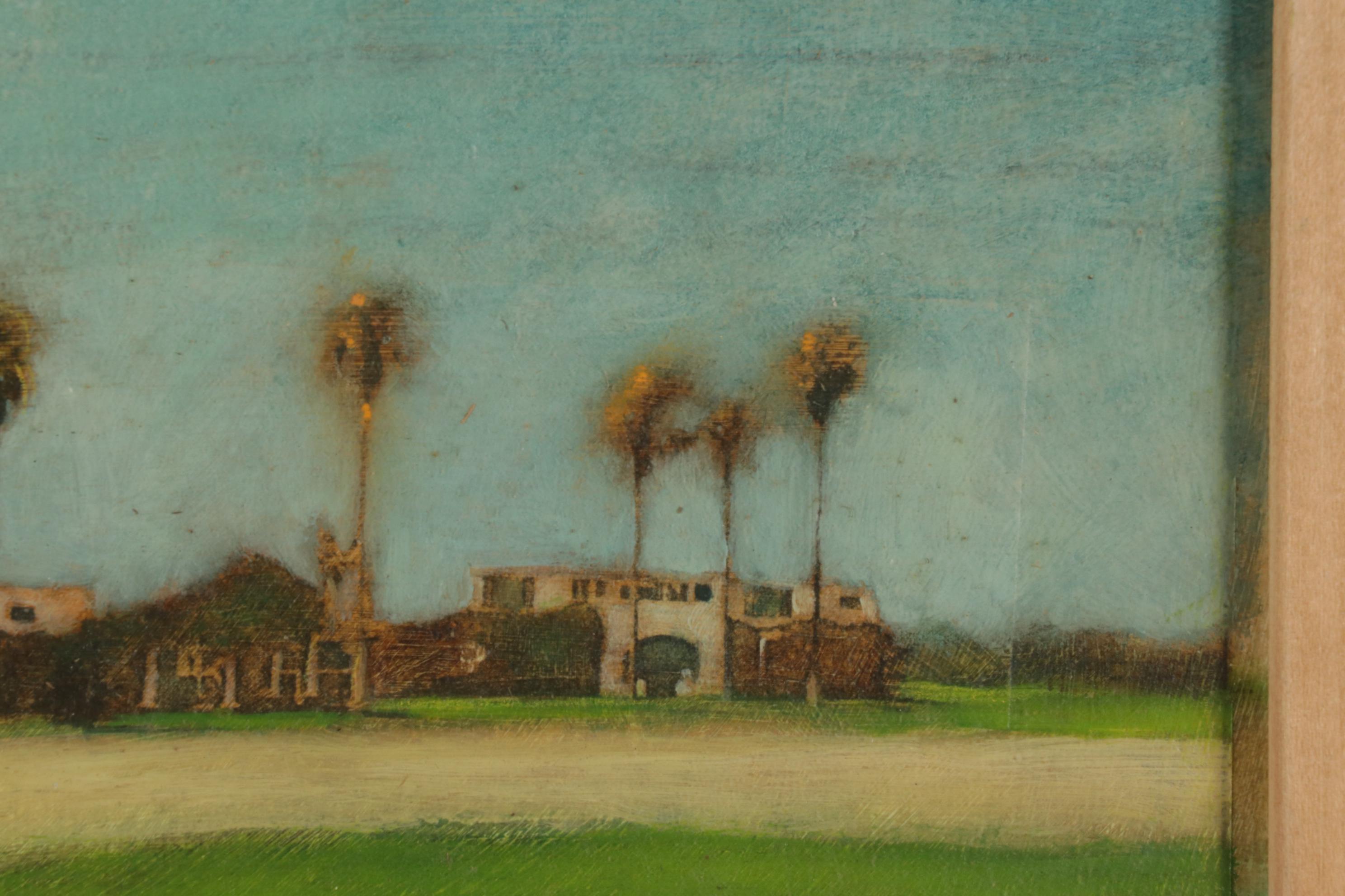 Joseph Daniel Fiedler Oil Painting "Duck," circa 1983