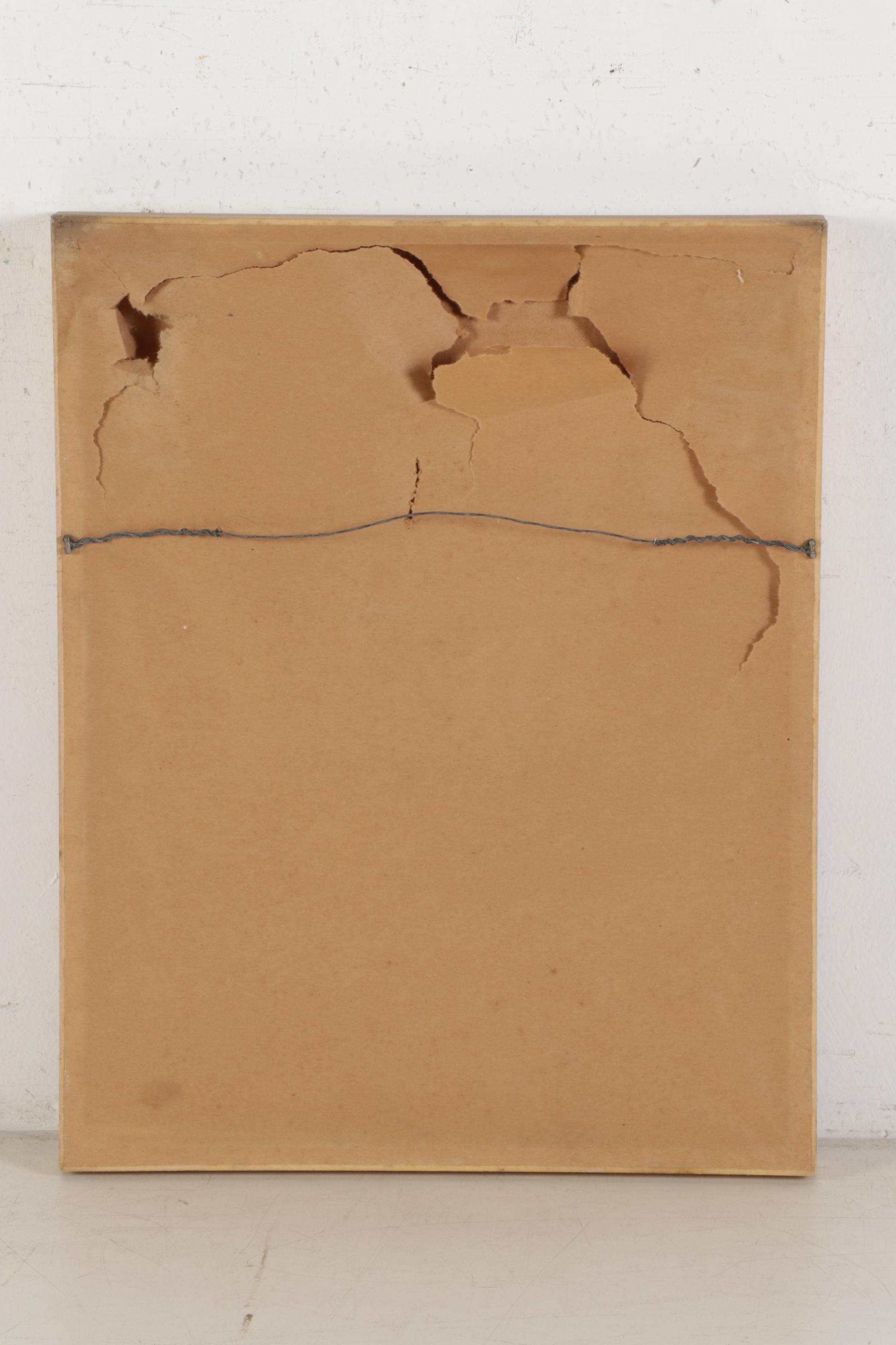 Joseph Daniel Fiedler Oil Painting "Duck," circa 1983