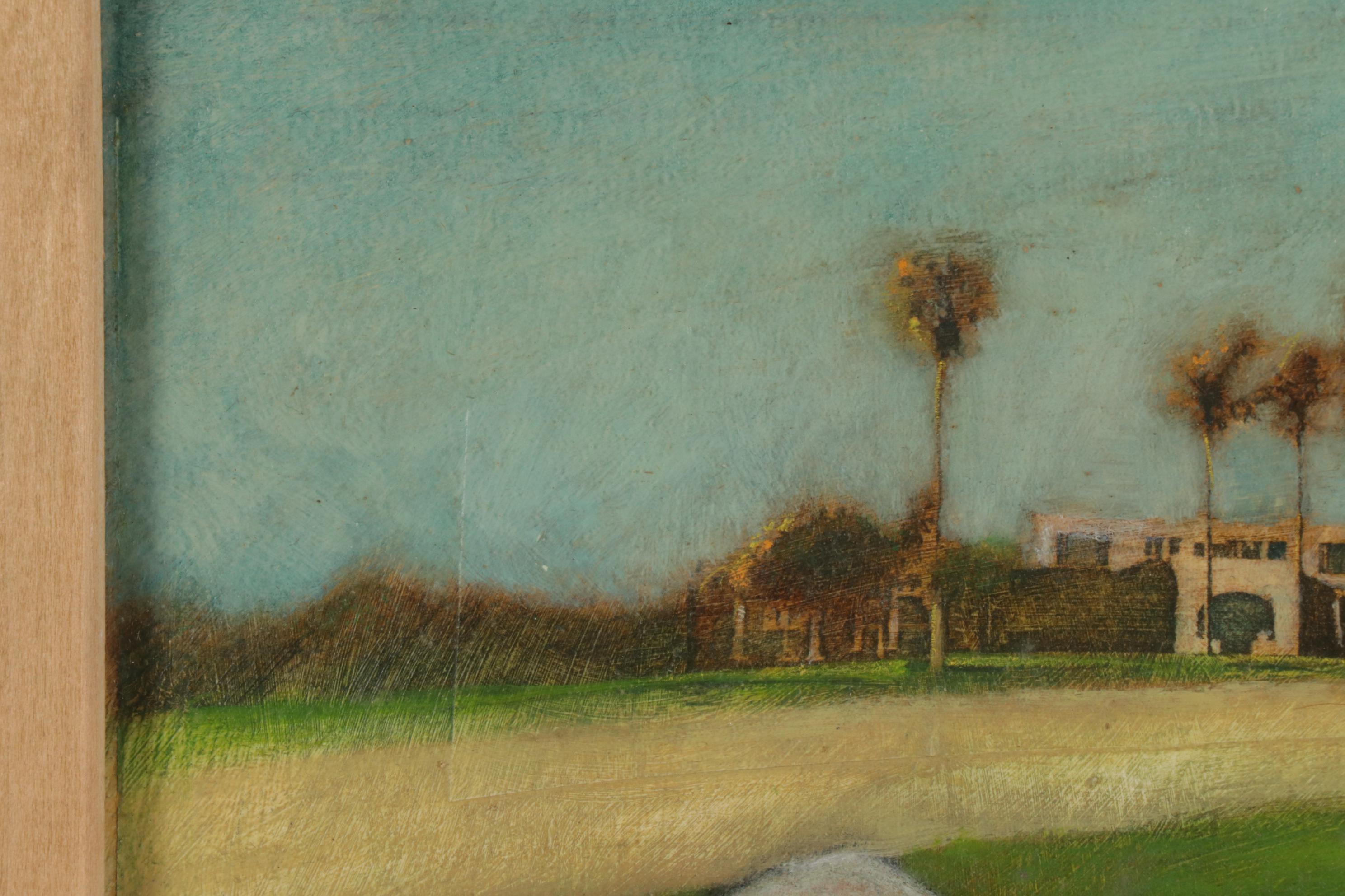 Joseph Daniel Fiedler Oil Painting "Duck," circa 1983