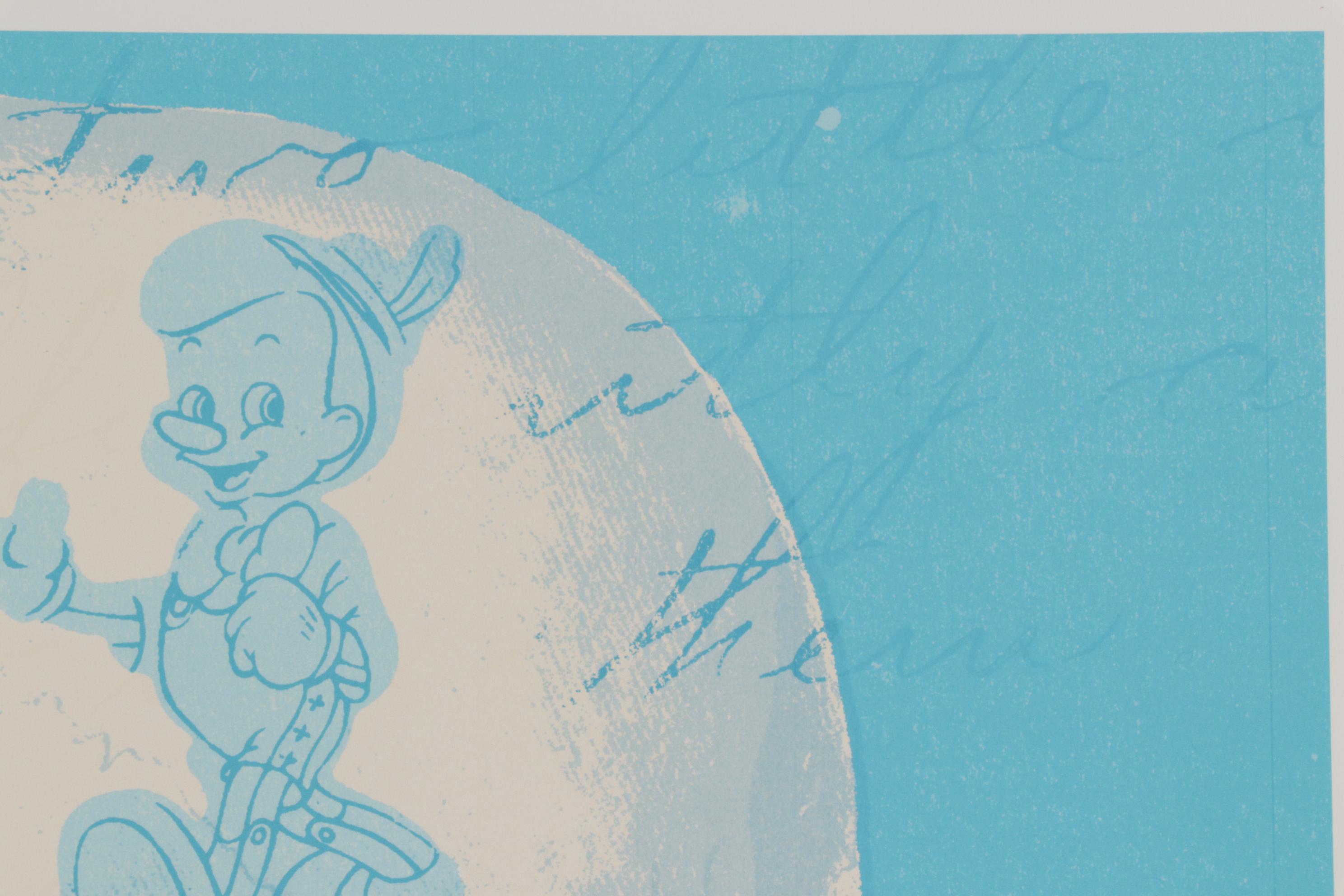 David Pohl Giclée "Pinocchio in the Belly of the Mind," 2012