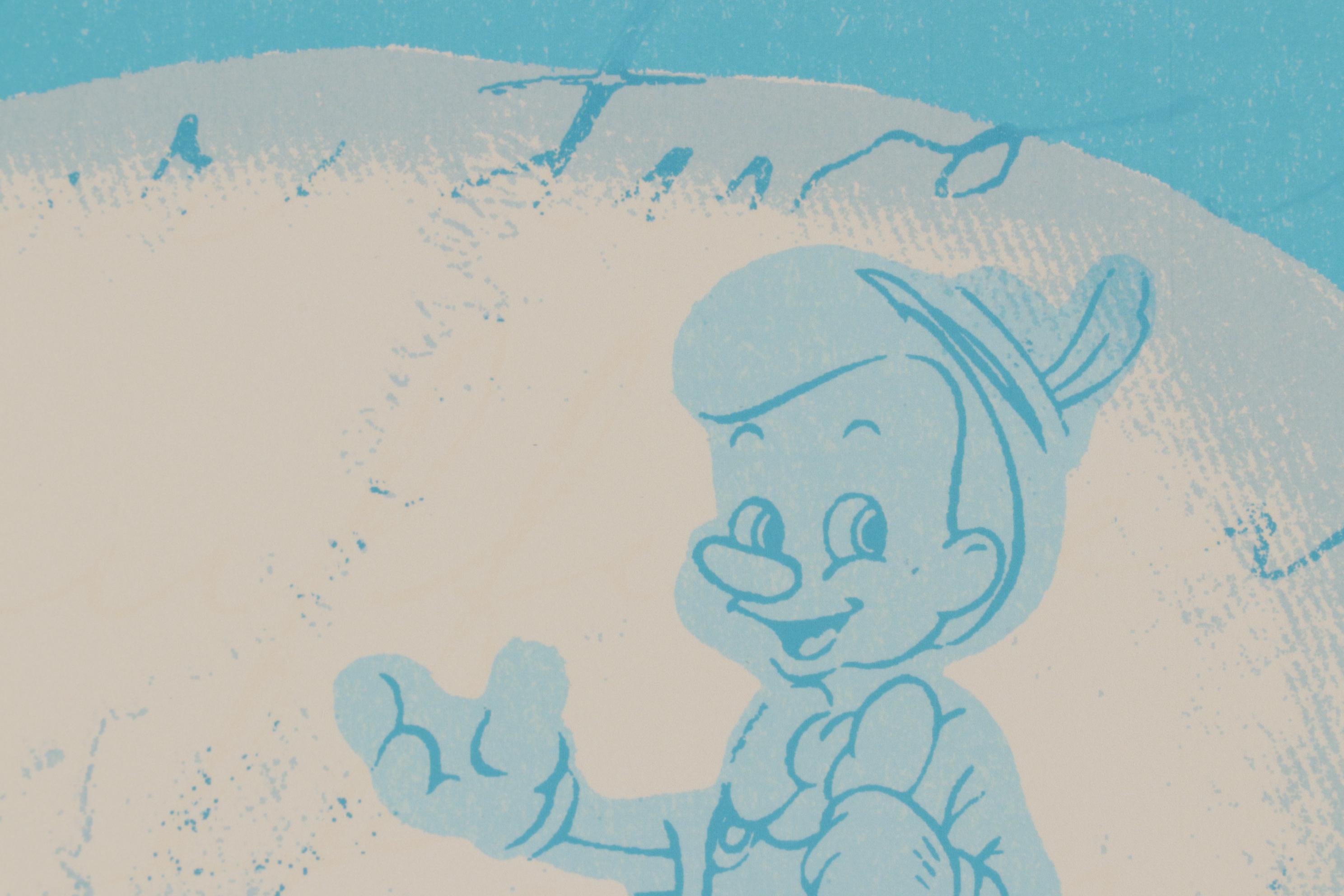 David Pohl Giclée "Pinocchio in the Belly of the Mind," 2012