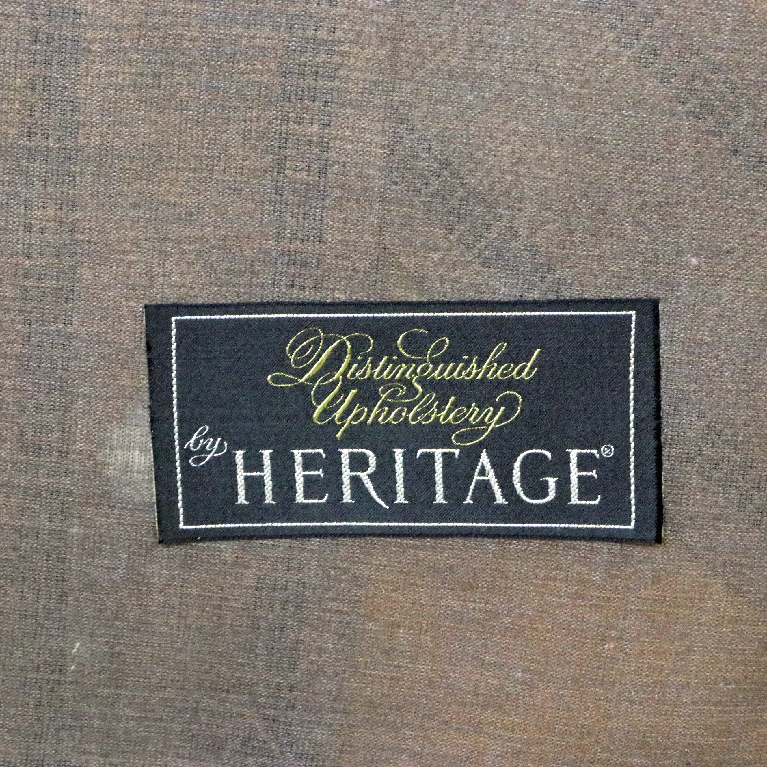 Heritage Extension Dining Table and Caned Chairs, Late 20th Century