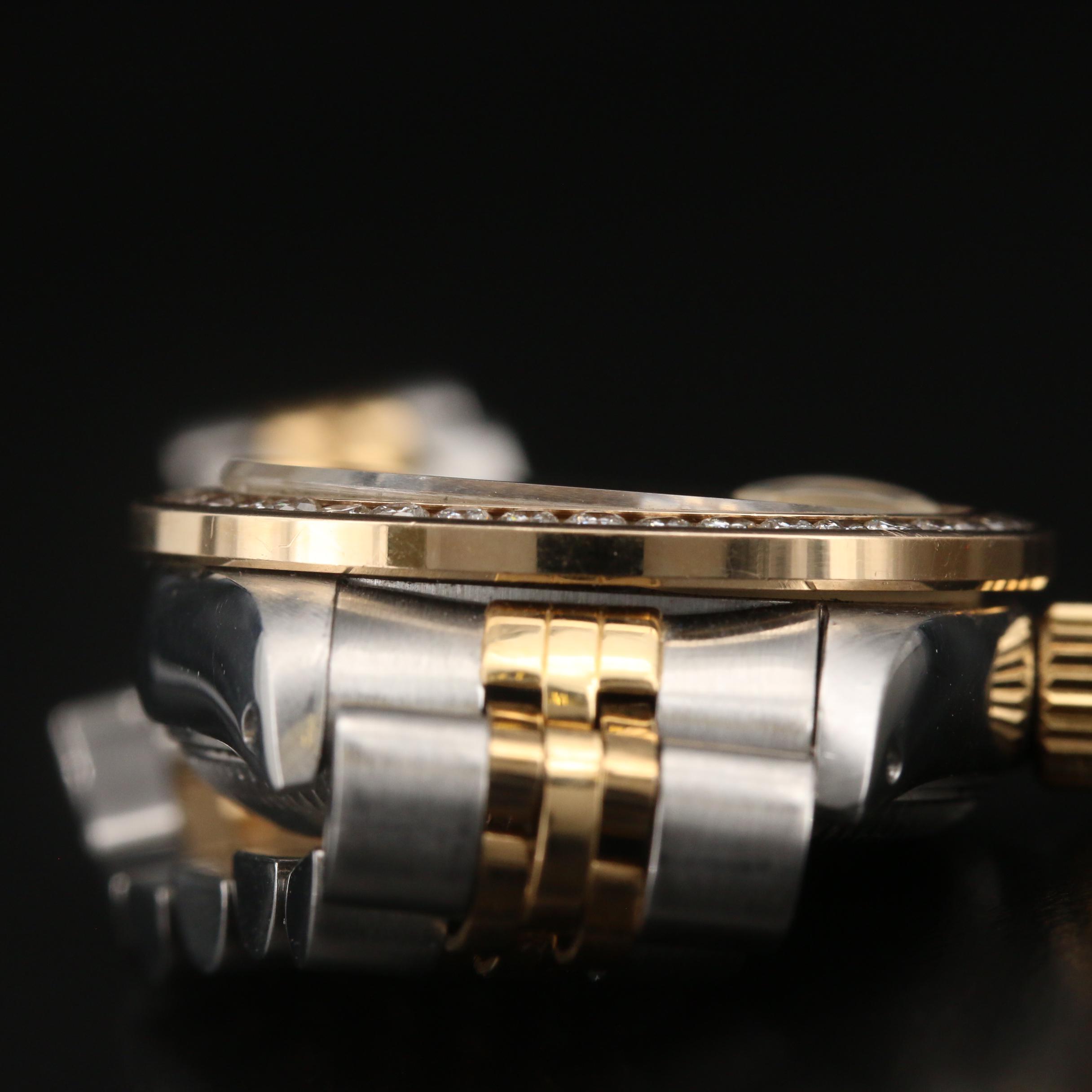 1984 Rolex Datejust Watch with Diamond Bezel