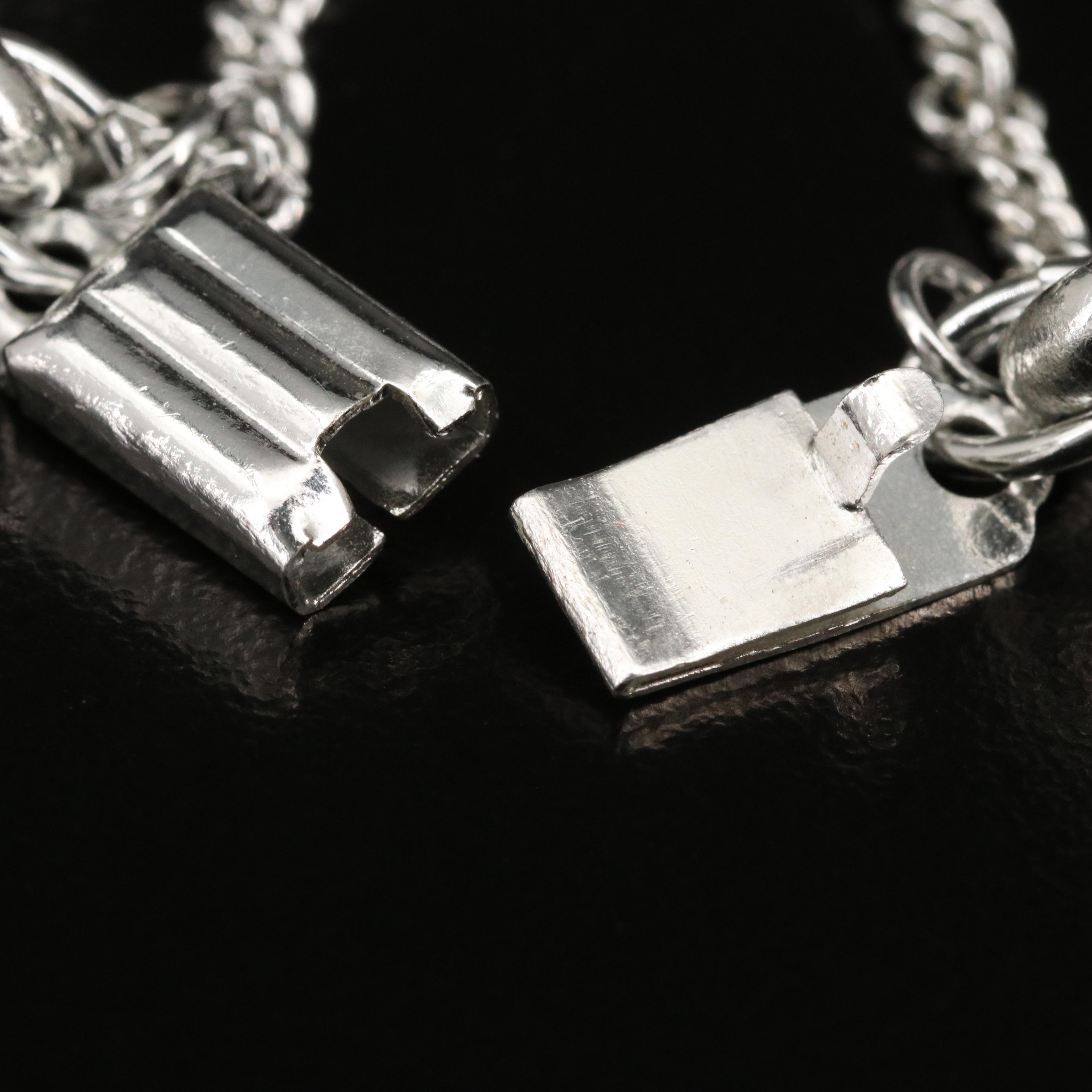 Bracelet with British, Canadian and French Coins