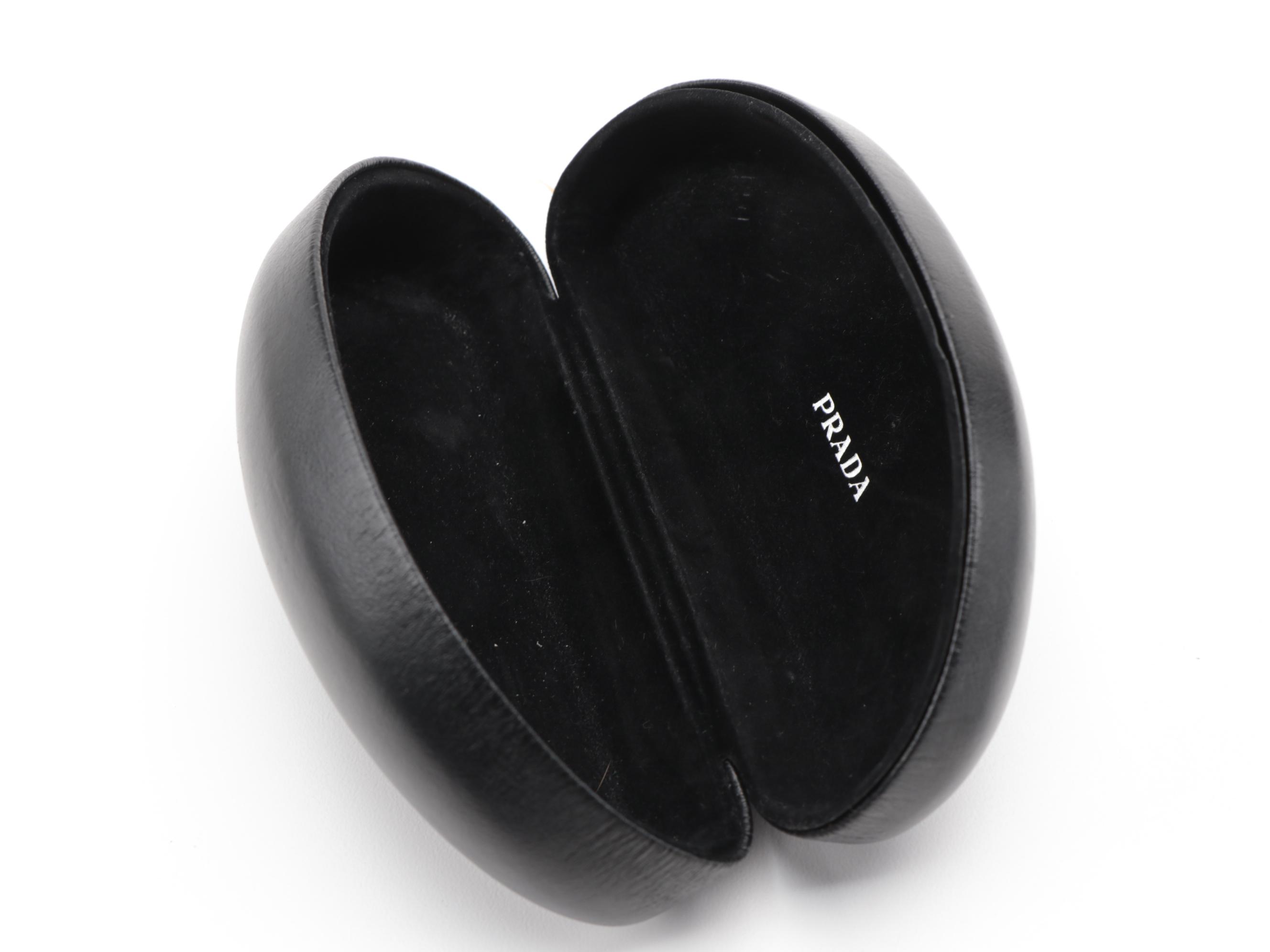 Prada SPR 53H Gradient Wrap Sunglasses with Case