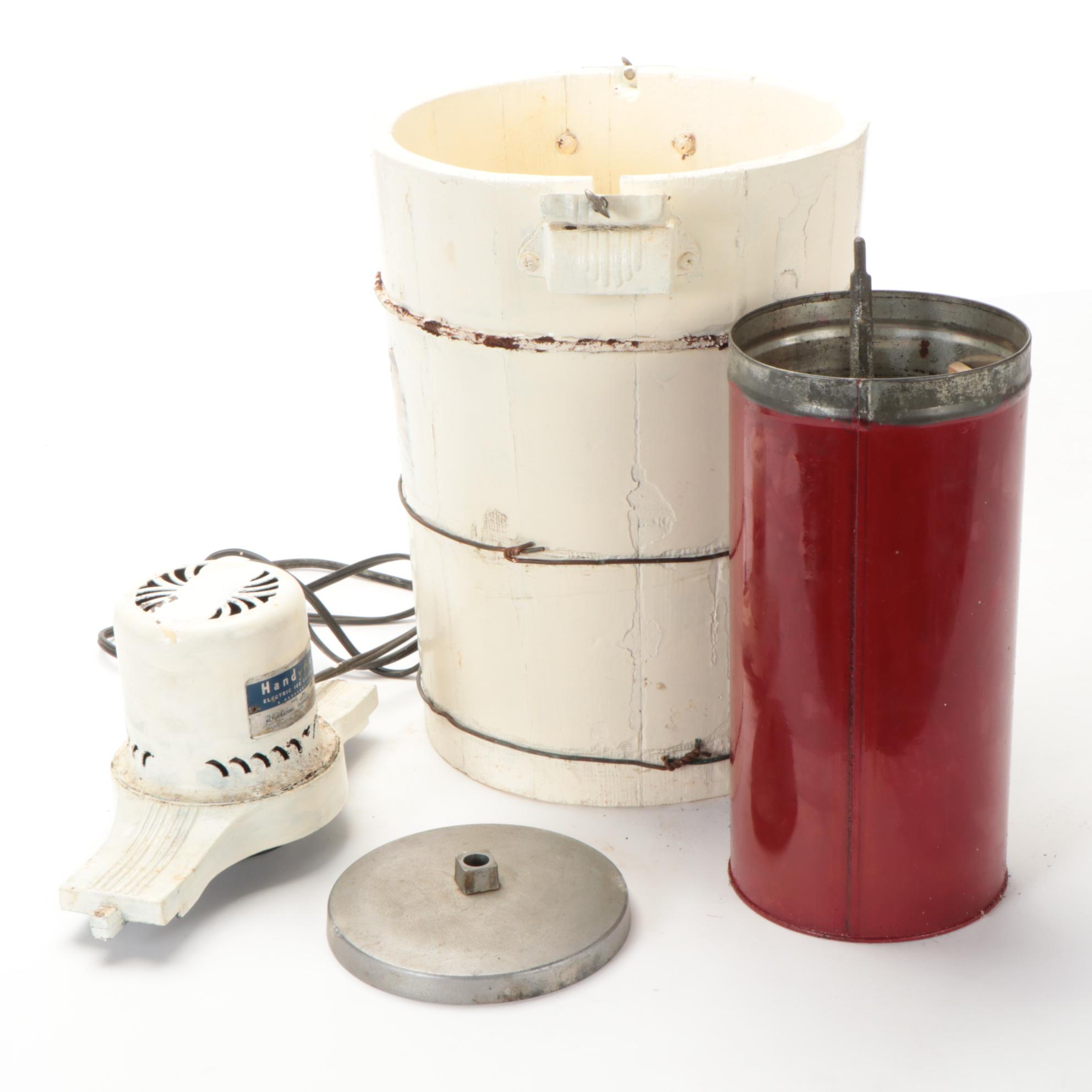 Handy Freeze Electric Ice Cream Freezer, 1920s