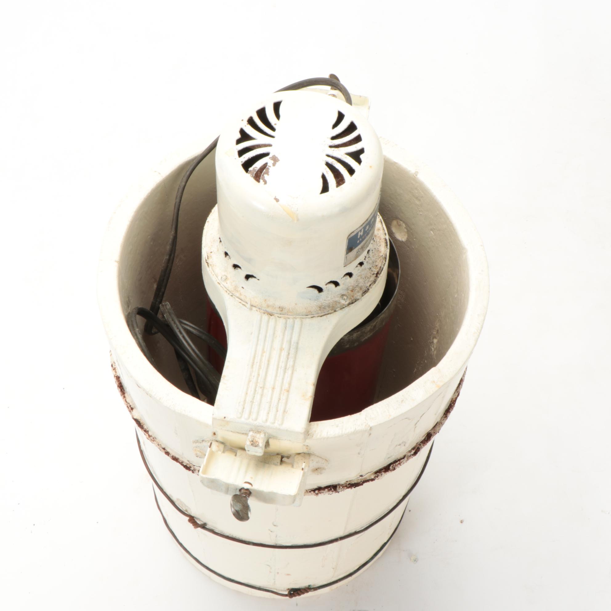 Handy Freeze Electric Ice Cream Freezer, 1920s