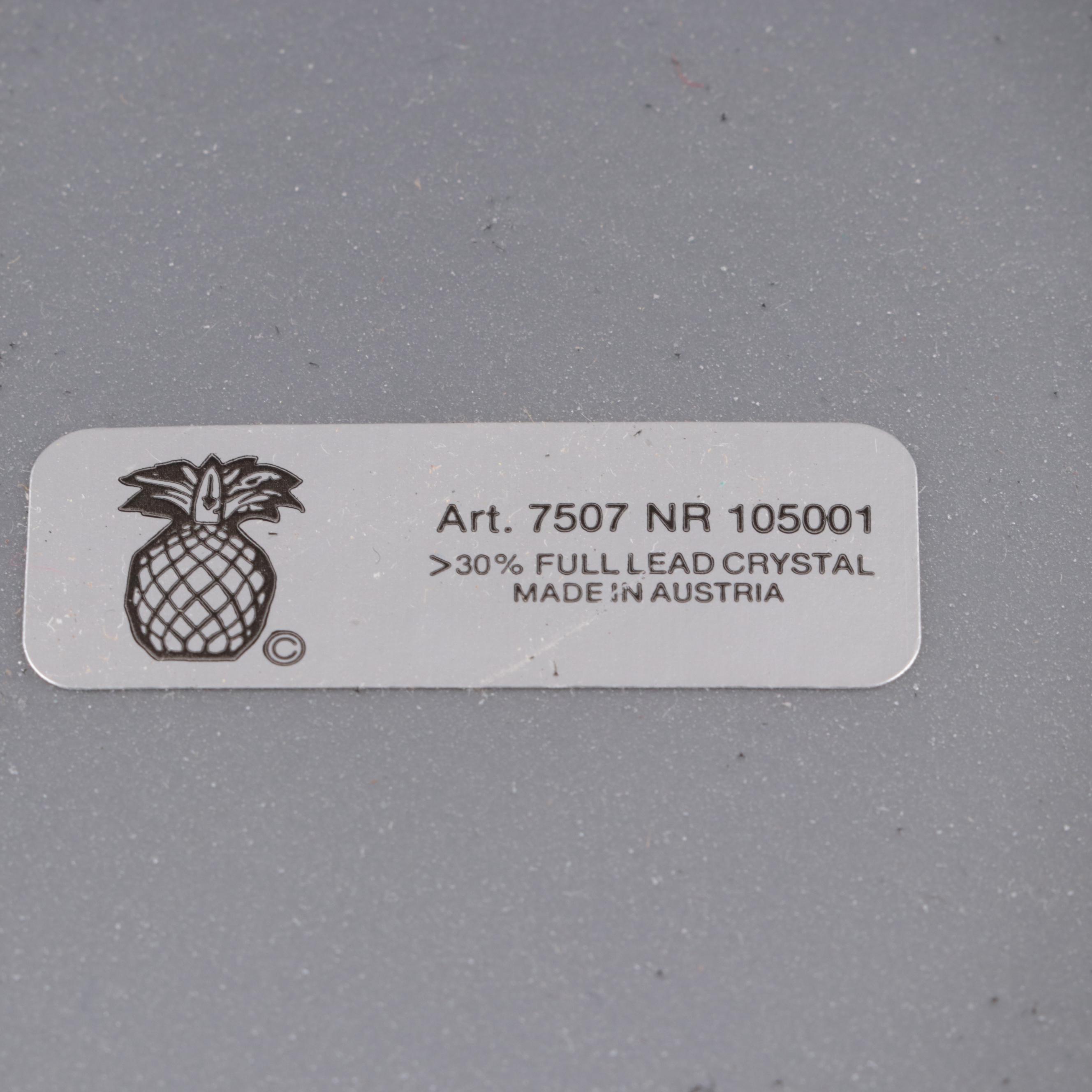 Swarovski Crystal "Sparkling Fruit" Pineapple Figurines