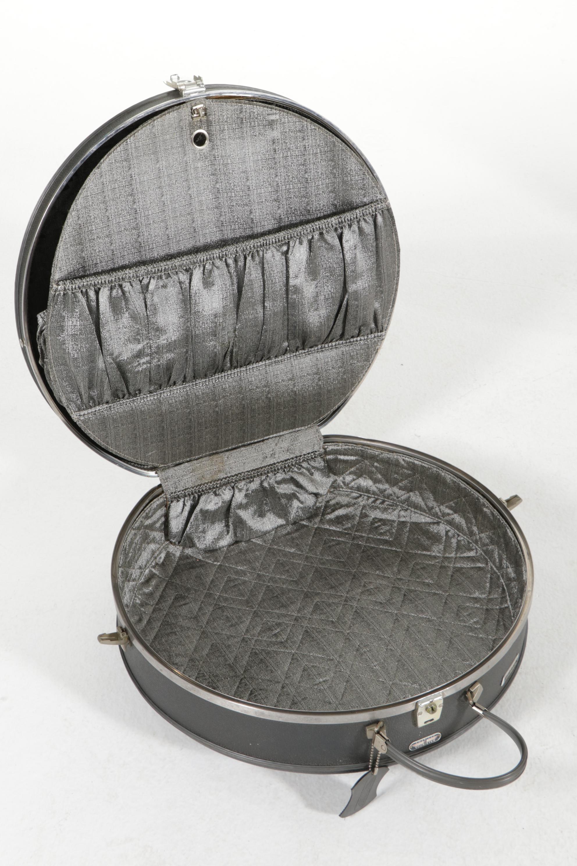 American Tourister Luggage and Skymaster Custom Crafted Leather Suitcase