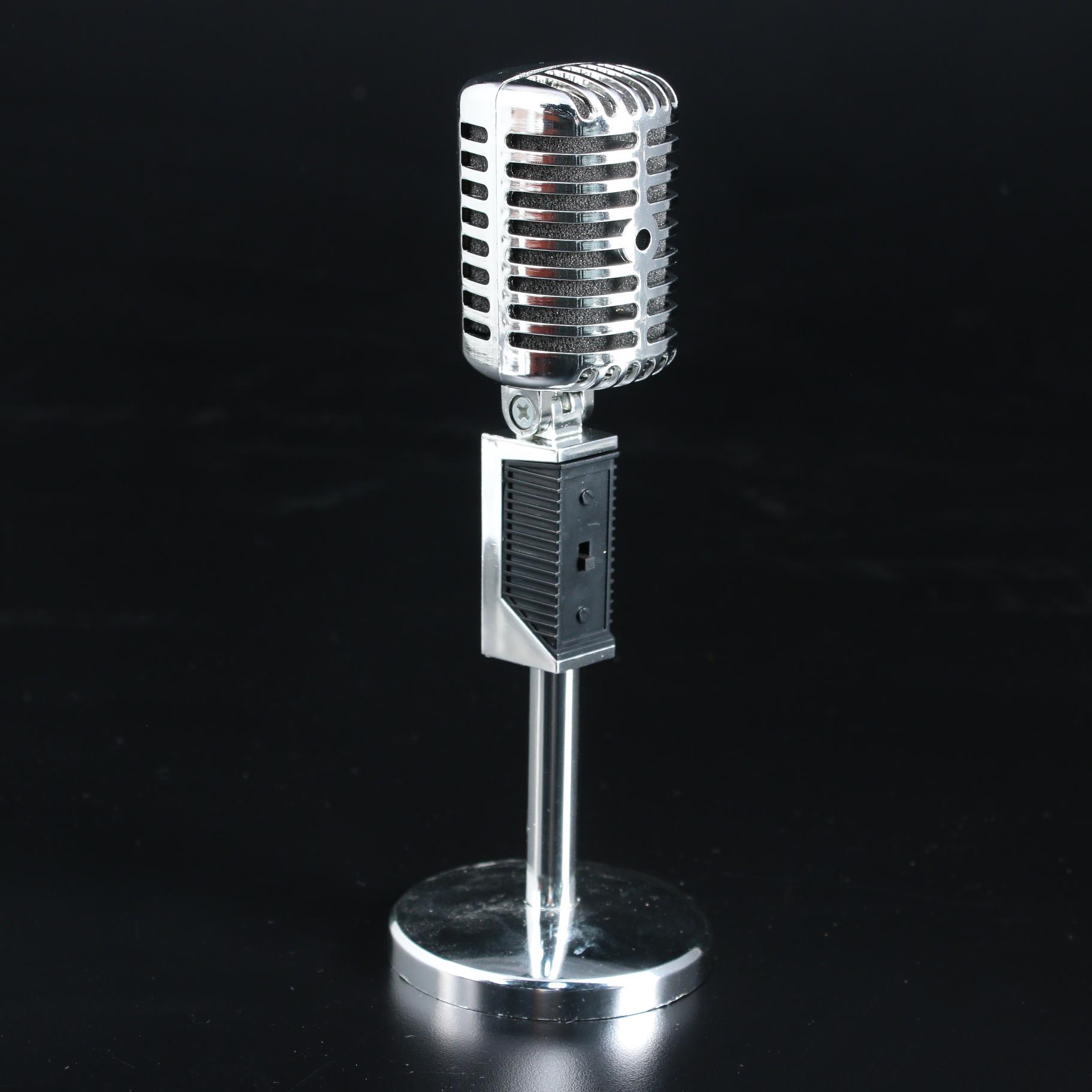 Marty Brenneman Signed "HOF 2000" Reds Radio Announcer Replica Microphone, COA