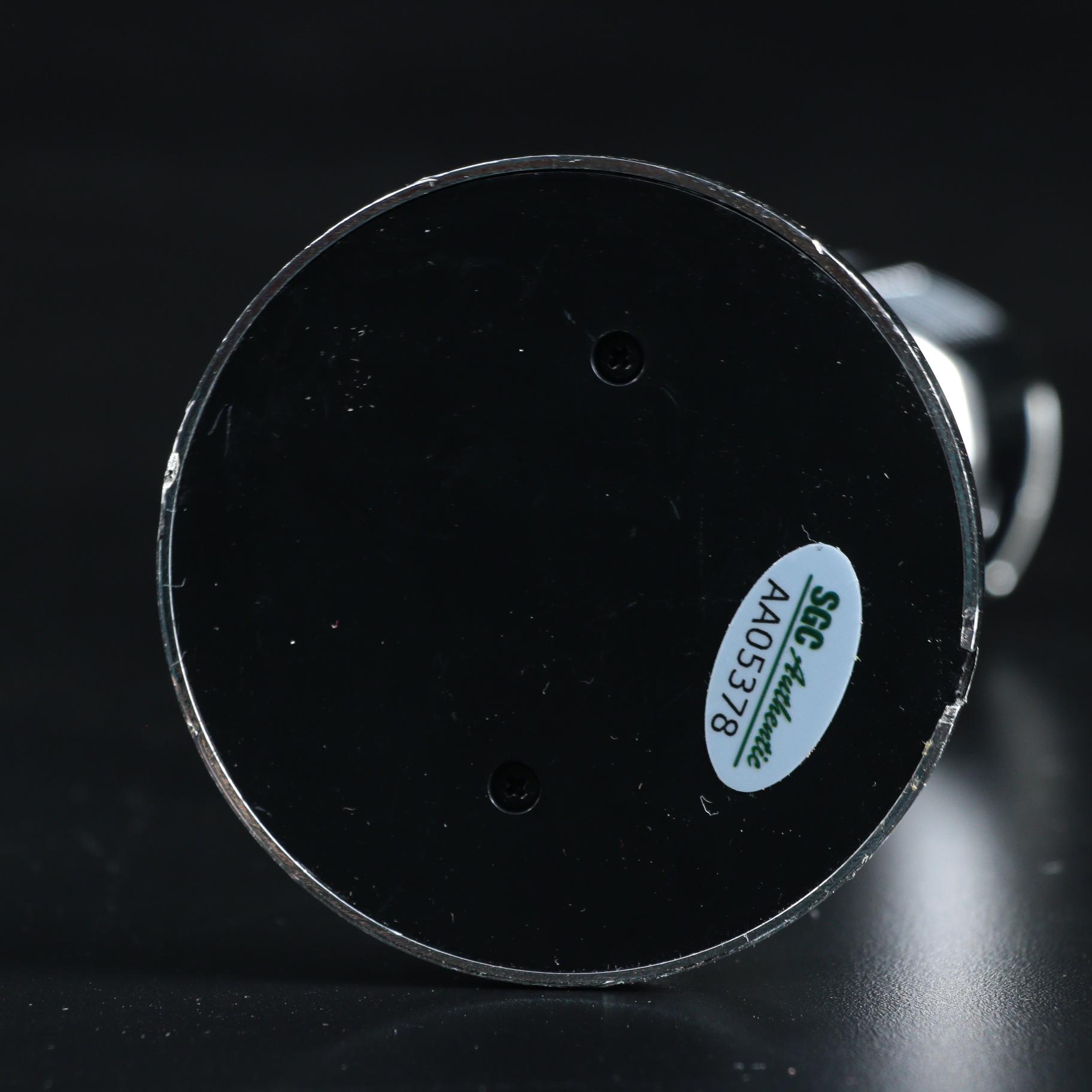 Marty Brenneman Signed "HOF 2000" Reds Radio Announcer Replica Microphone, COA