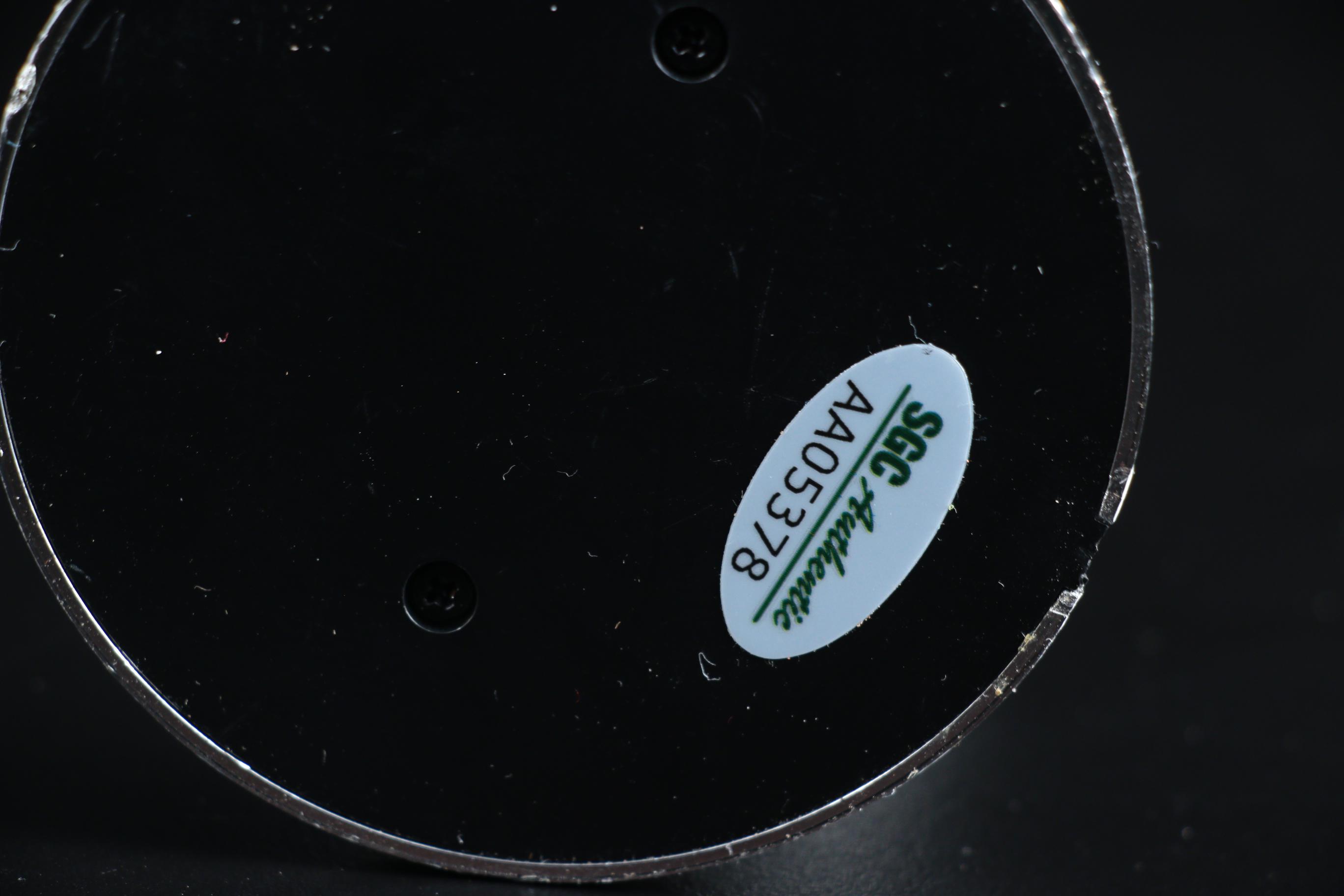 Marty Brenneman Signed "HOF 2000" Reds Radio Announcer Replica Microphone, COA