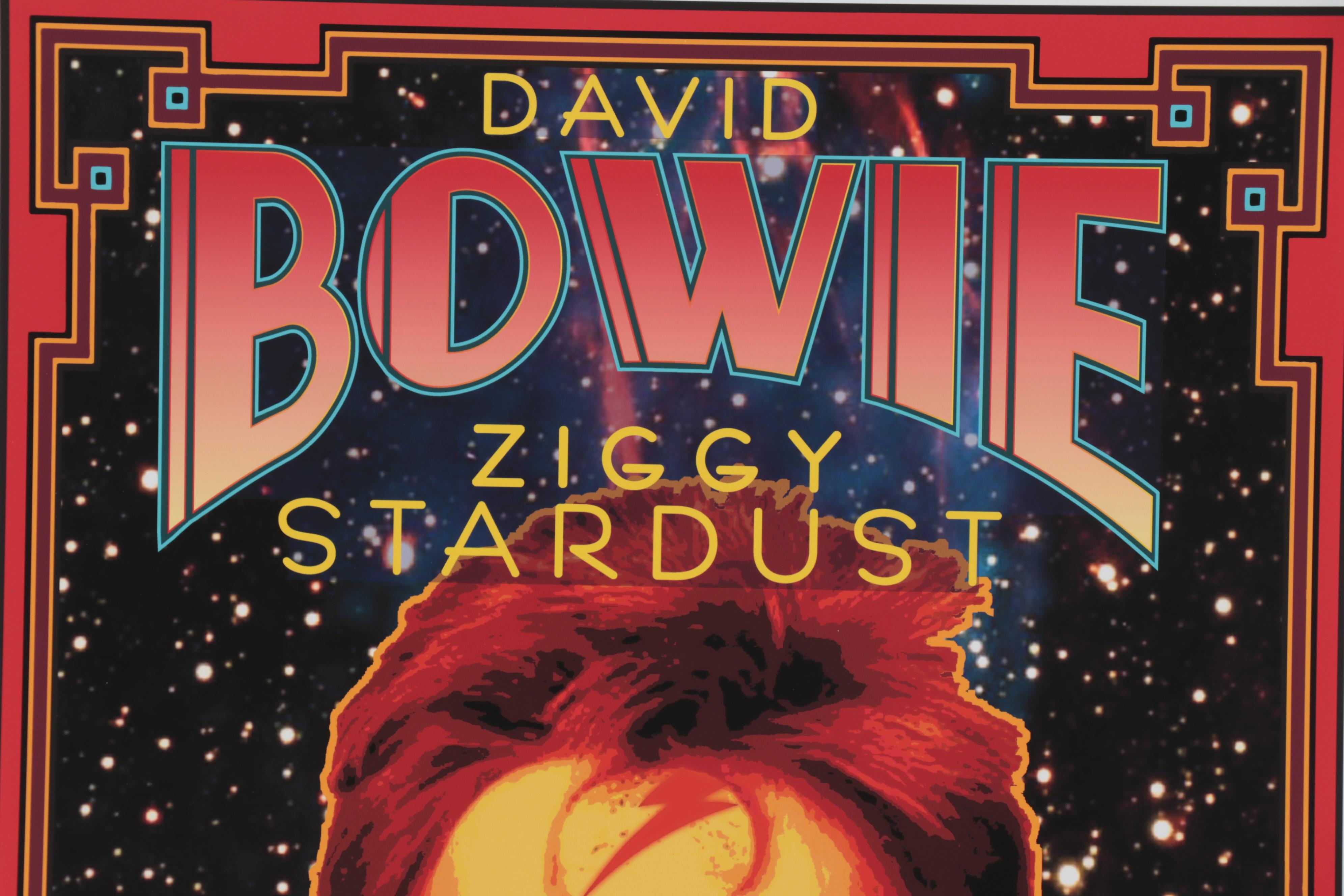 David Edward Byrd Giclée "Bowie/Ziggy at Carnegie Hall 1972," 2021