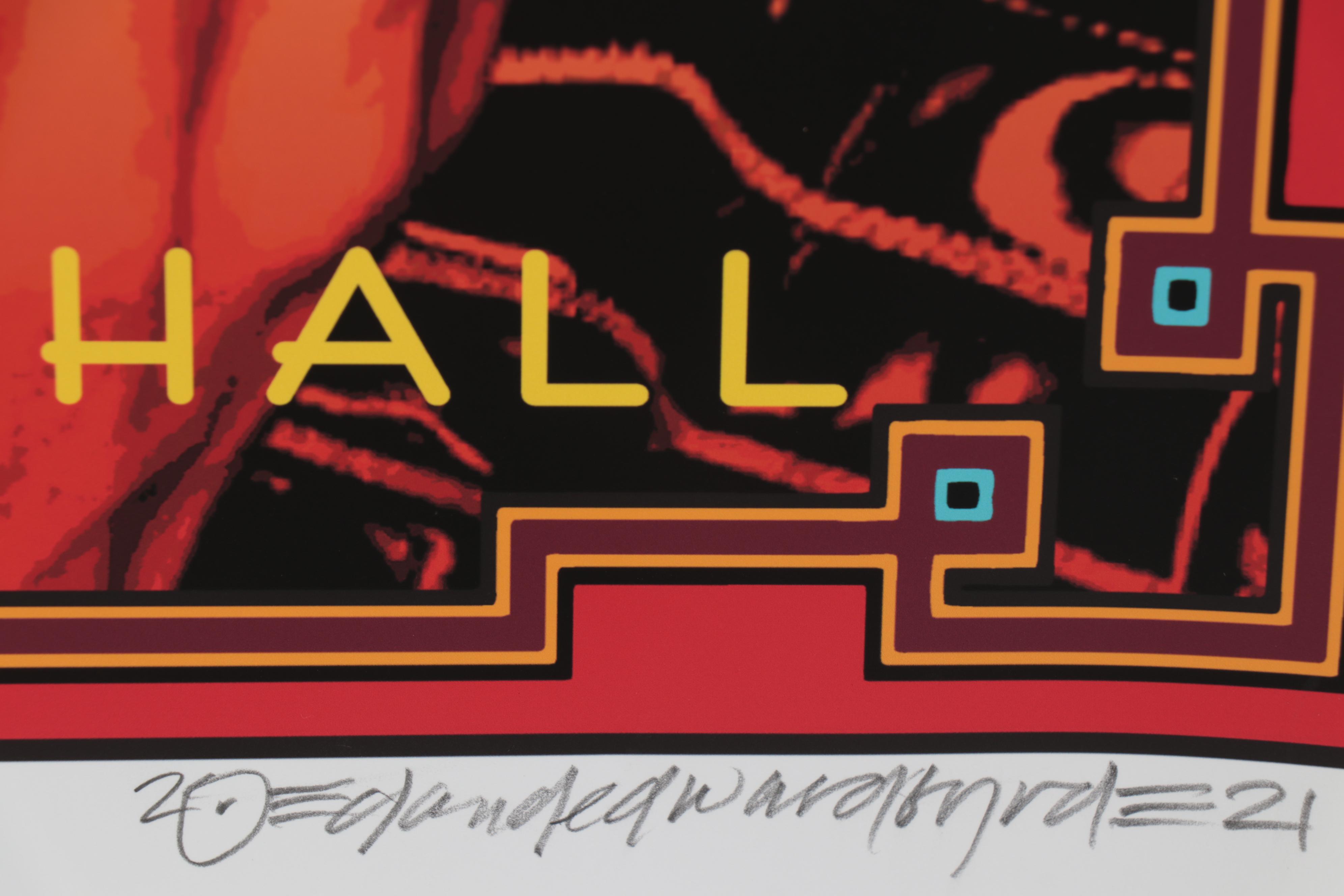 David Edward Byrd Giclée "Bowie/Ziggy at Carnegie Hall 1972," 2021