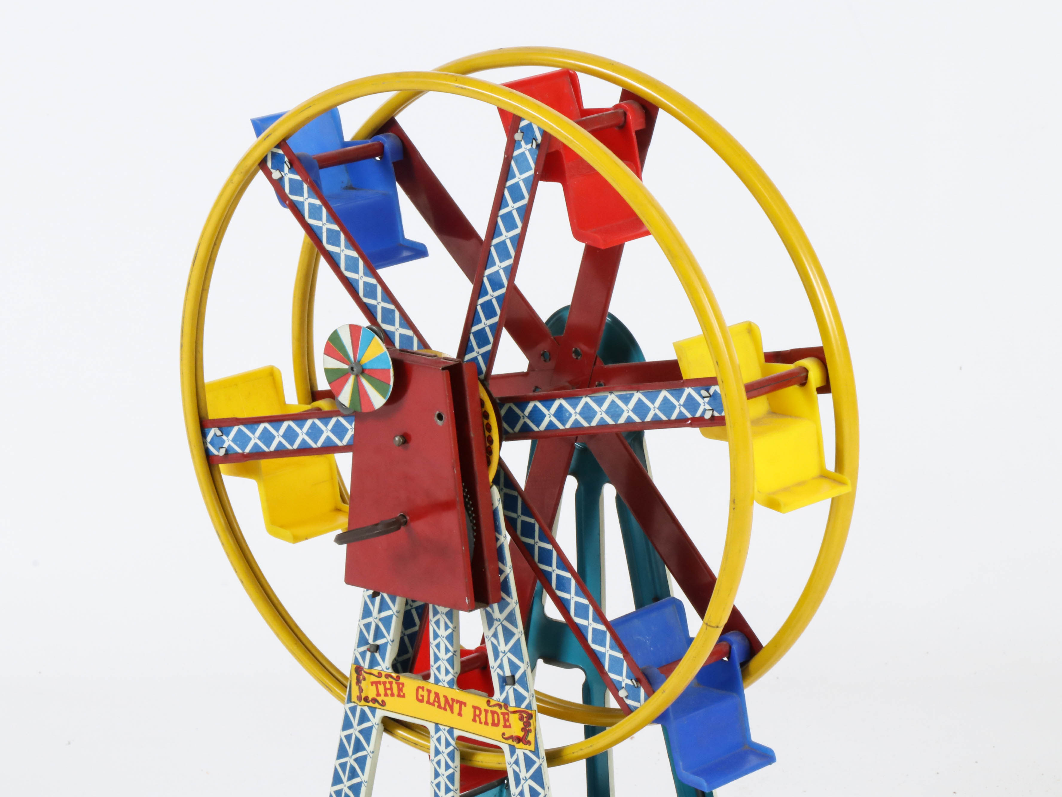 Ohio Art "The Giant Ride" Tin Ferris Wheel, Mid-20th Century