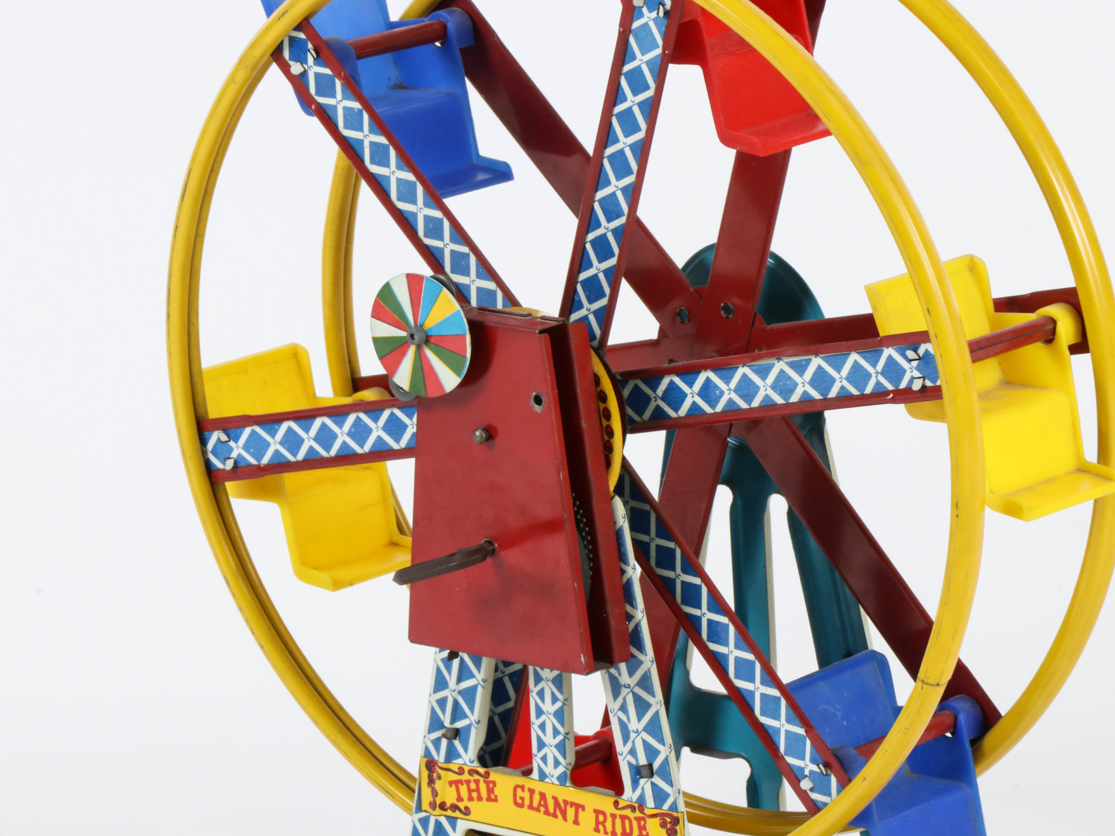 Ohio Art "The Giant Ride" Tin Ferris Wheel, Mid-20th Century