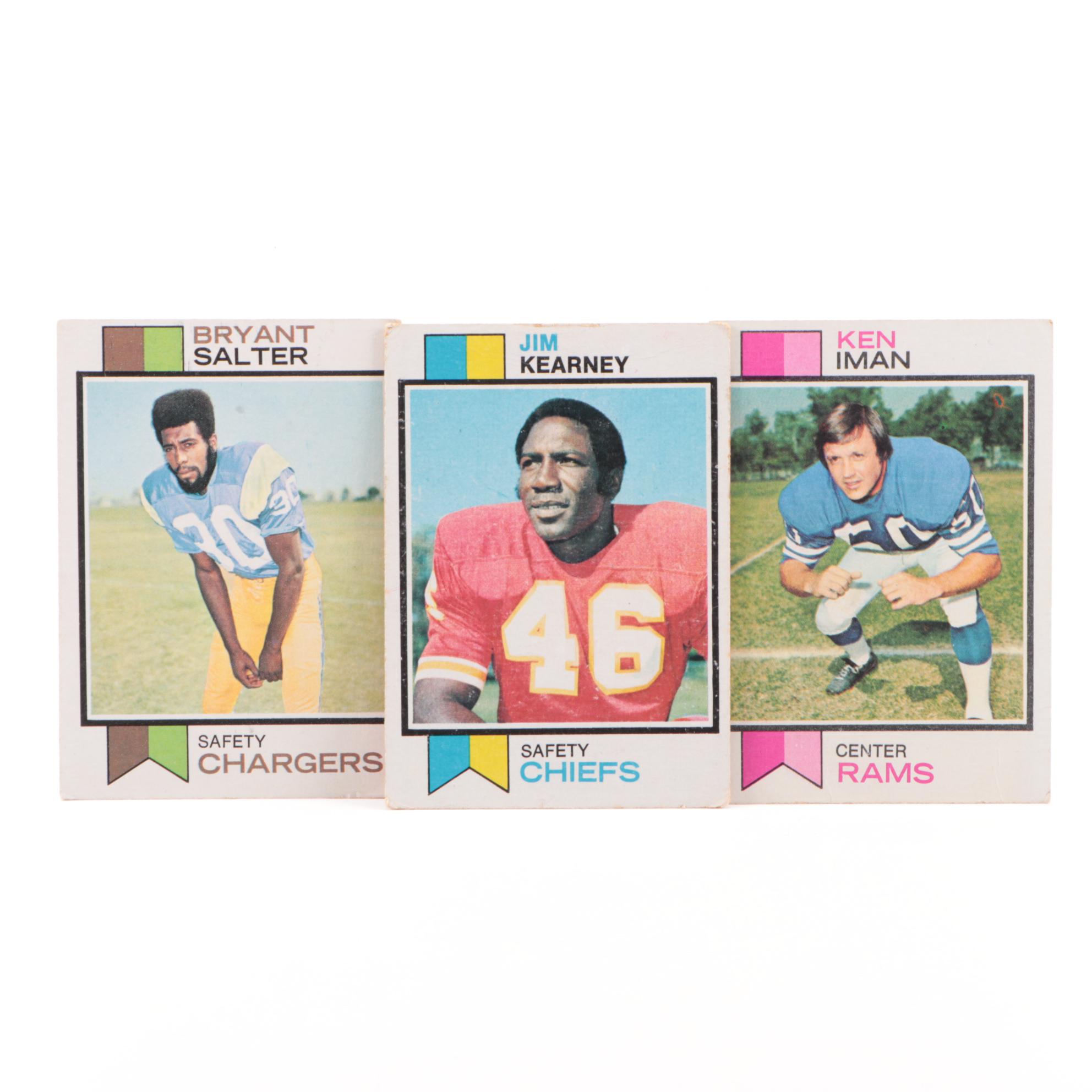 1960s-1980s NFL Football Cards with Hall of Fame Players and Stars